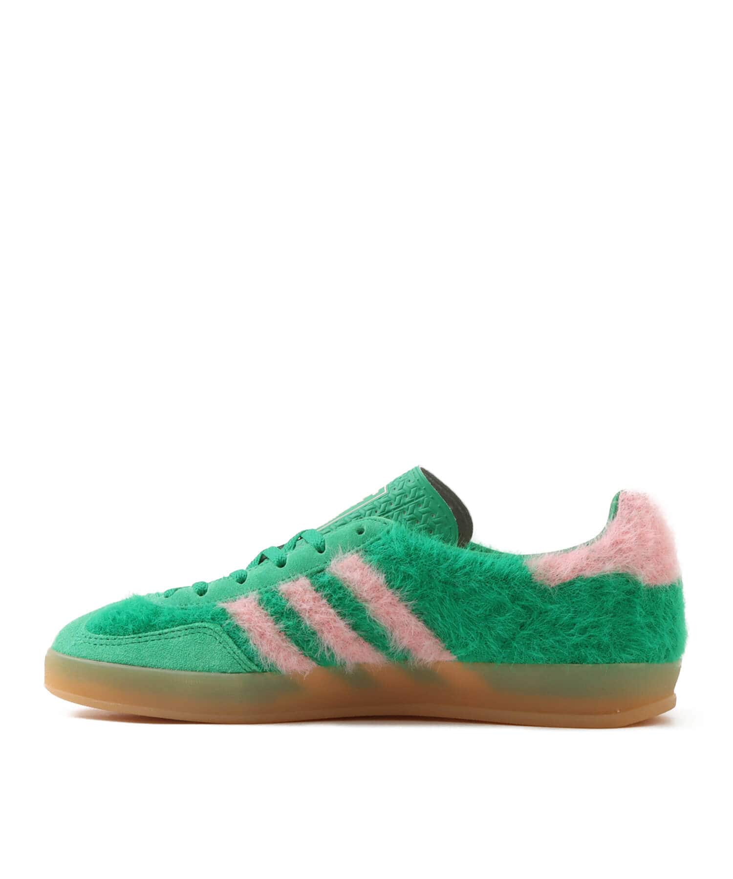 adidas GAZELLE INDOOR W GREEN/GLOPNK/GUM3の画像