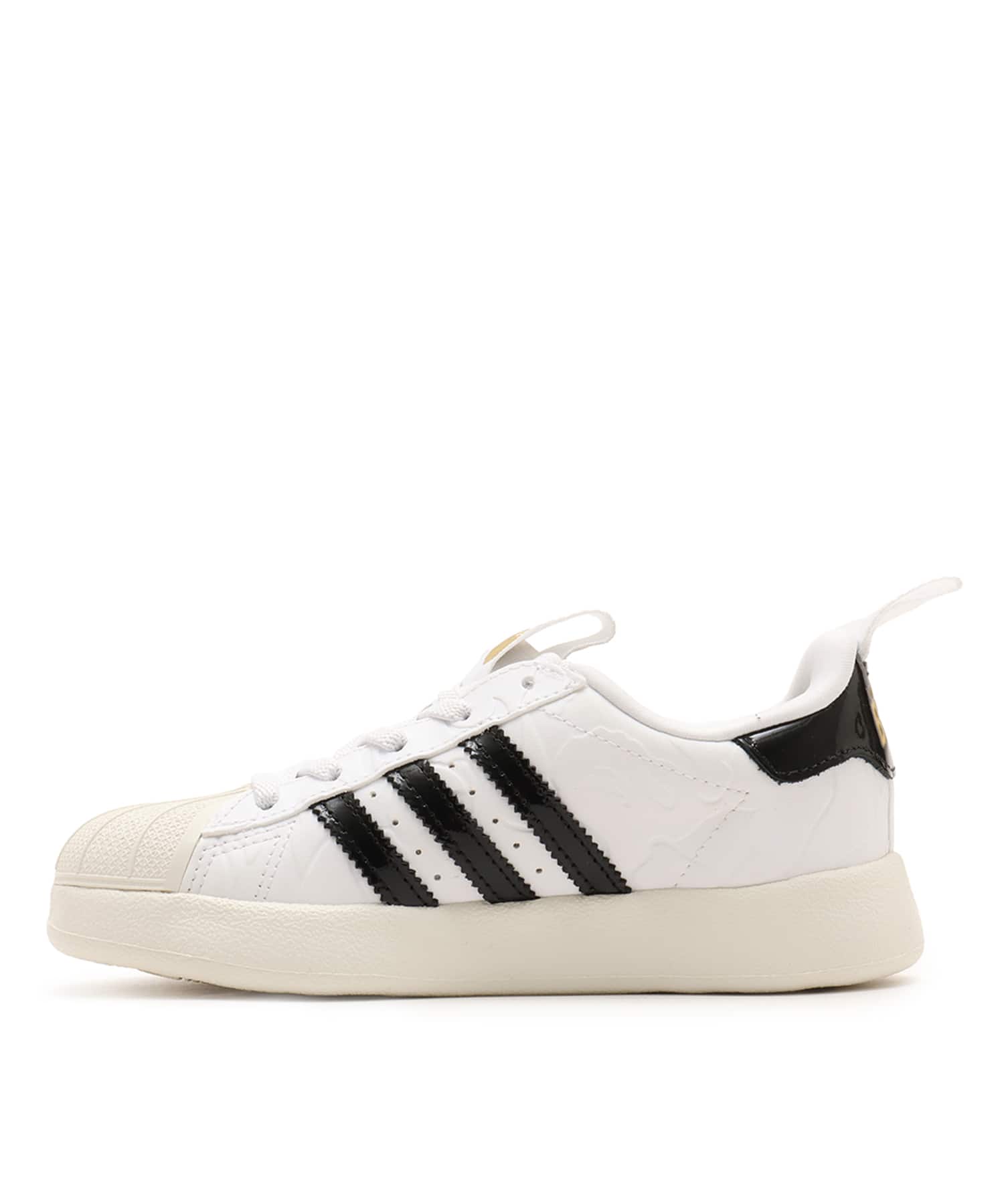 adidas ADIFOM SUPERSTAR 360 C BAPE FOOT WEAR WHITE/CORE BLACK/GOLD METALLICの画像