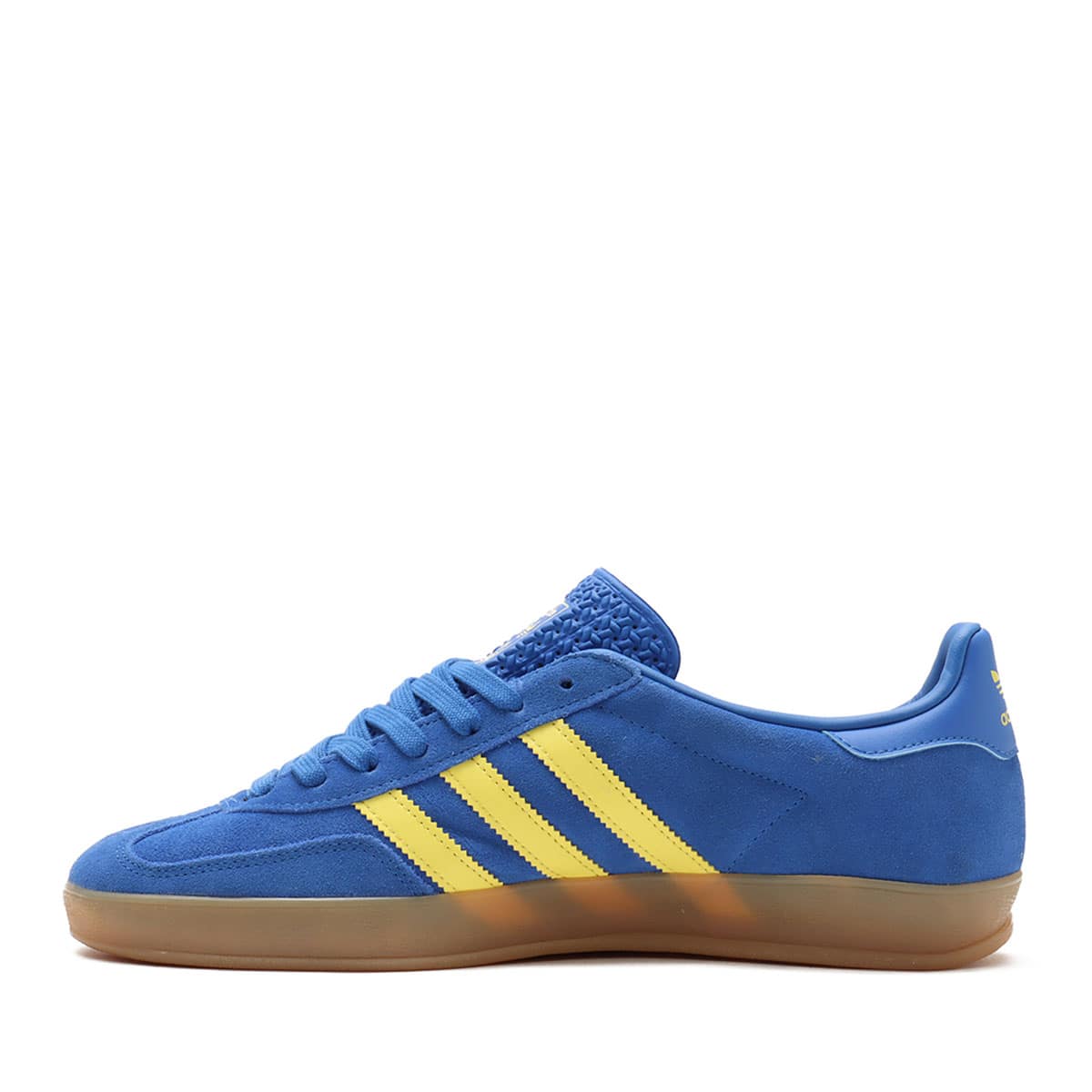 adidas GAZELLE INDOOR BLUE/PURE SULFUR/GUMの画像