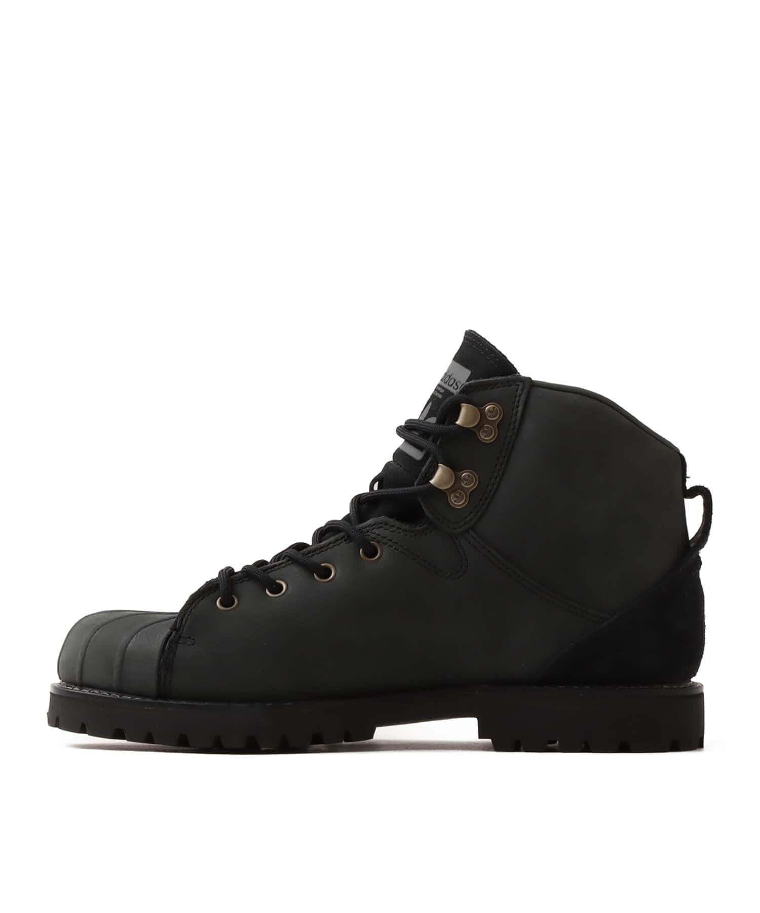 adidas SUPERSTAR BOOT CBLACK/CBLACK/GREFIVの画像