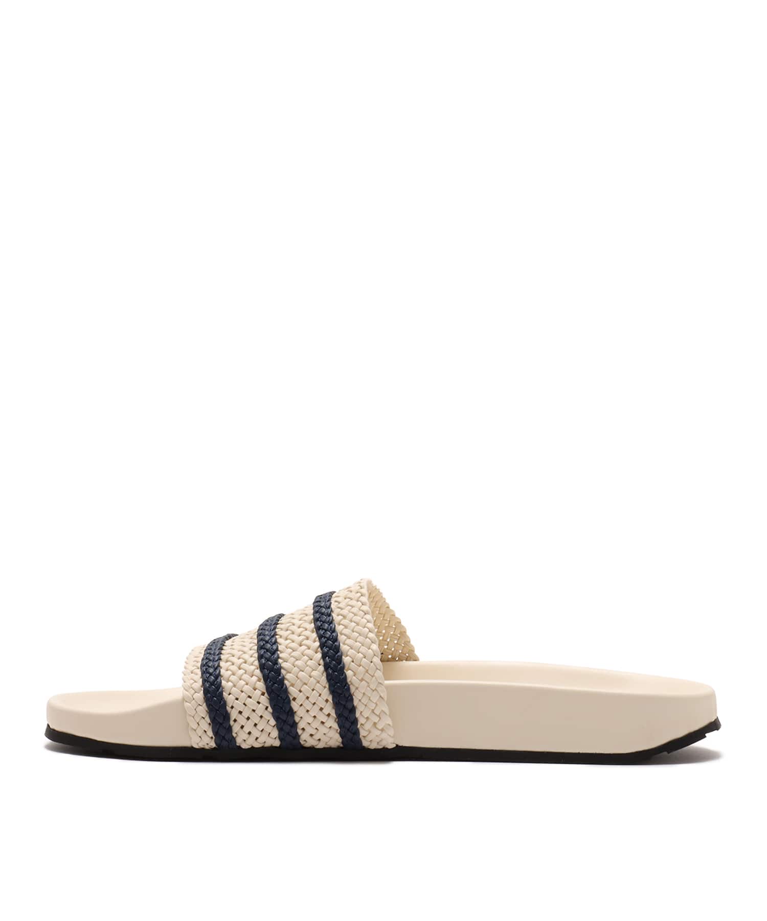 adidas WALES BONNER ADILETTE SLIDES WONDER WHITE/WONDER WHITE/NIGHT INDIGOの画像