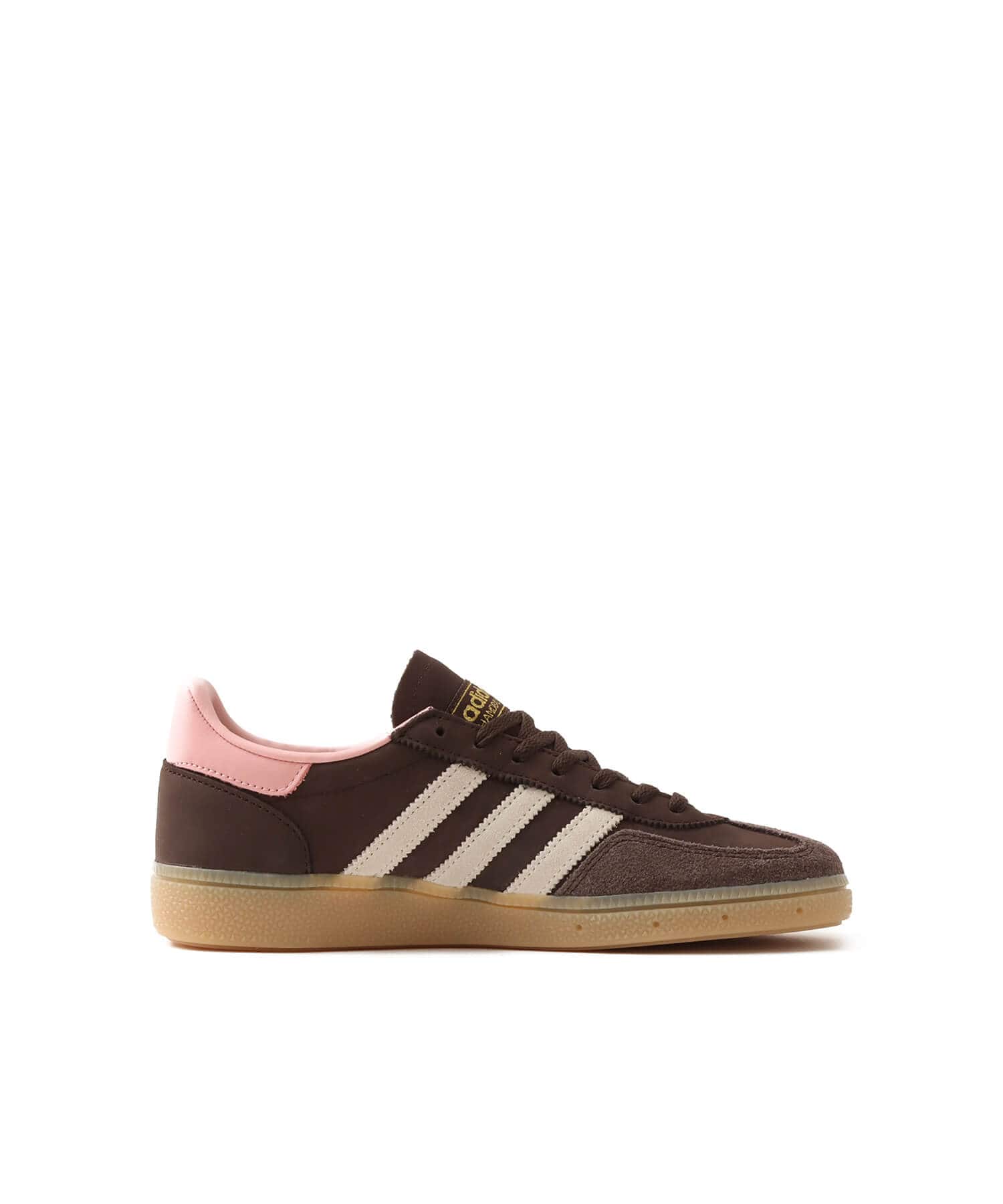 adidas HANDBALL SPEZIAL W DBROWN/ALUMIN/WONMAUの画像
