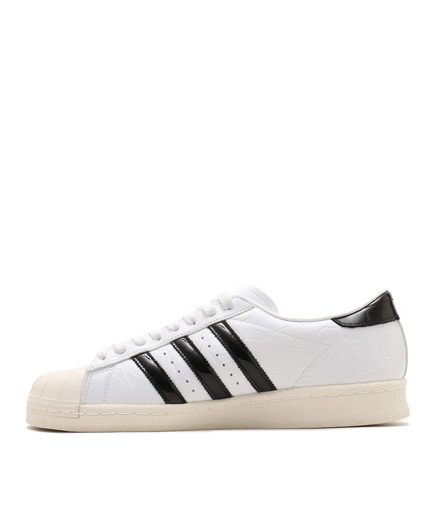 adidas SUPERSTAR V BAPE FOOT WEAR WHITE/CORE BLACK/OFF WHITEの画像