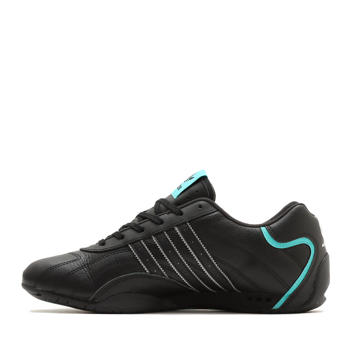 adidas ADIRACER LO Mercedes AMG PETRONAS F1 TEAM CORE BLACK/SEMI MINT RUSH/CORE BLACKの画像