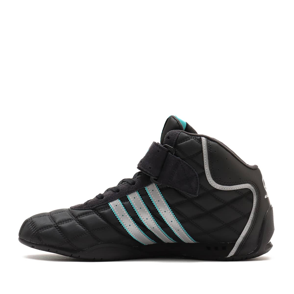adidas ADIRACER HI Mercedes AMG PETRONAS F1 TEAM CORE BLACK/CORE BLACK/SILVER METALLICの画像