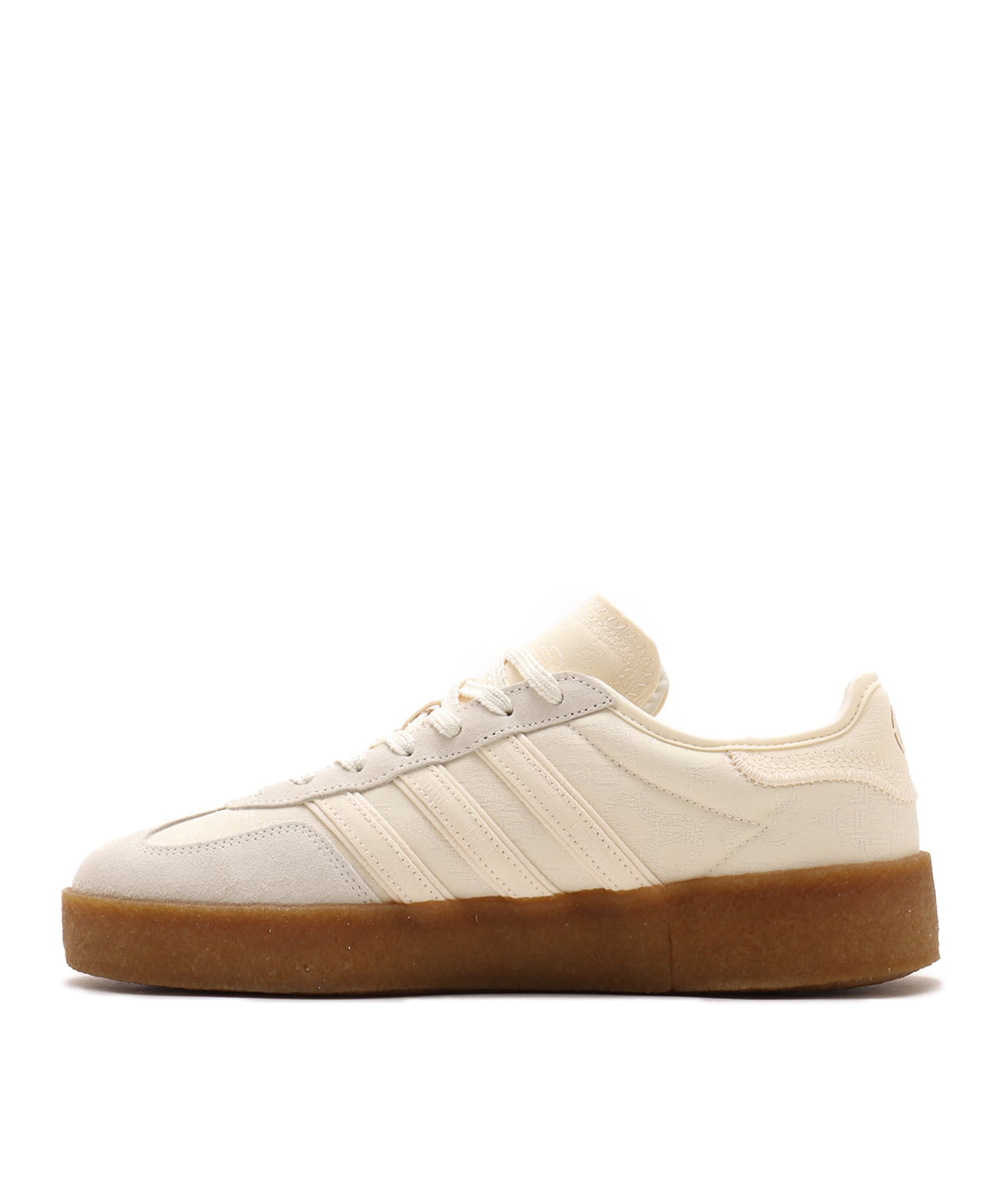 adidas CLOT GAZELLE S BY EDISON CHEN CREAM WHITE/CORE WHITE/GOLD METALLICの画像