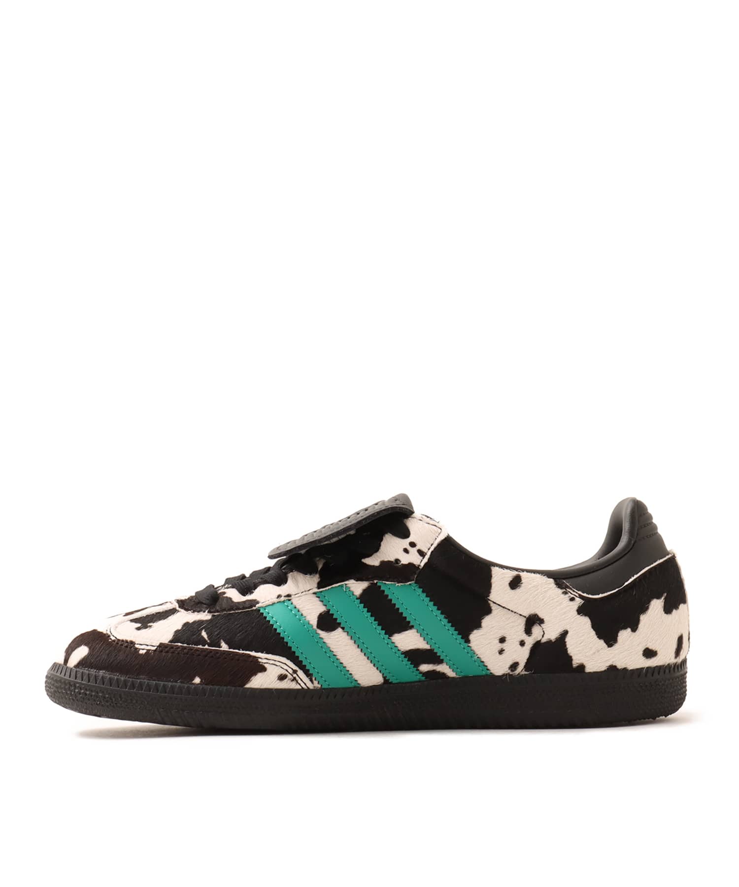adidas SAMBA LT W CBLACK/LUCBLU/GOLDMTの画像