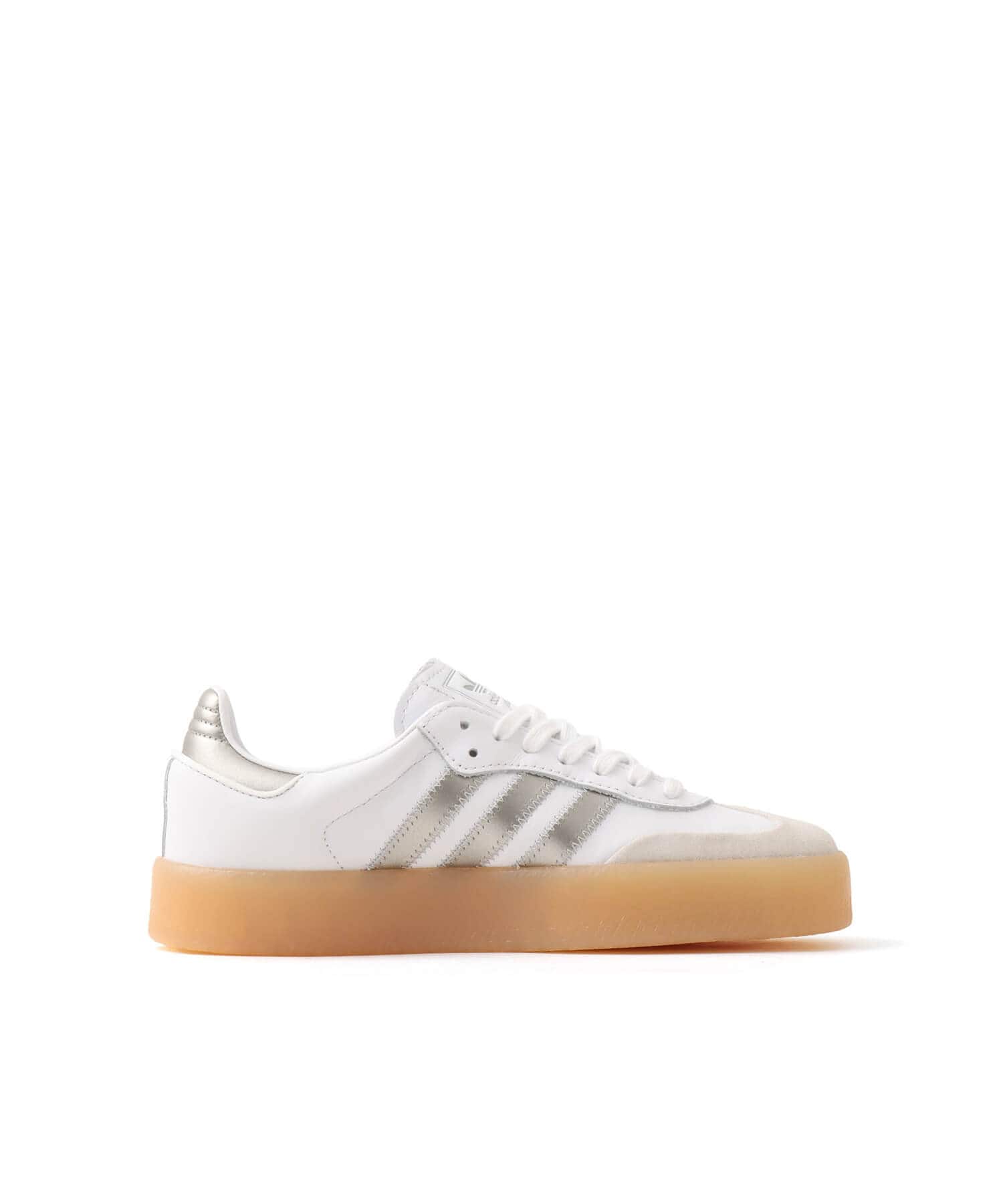 adidas SAMBAE W FTWWHT/SILVMT/GUM3の画像