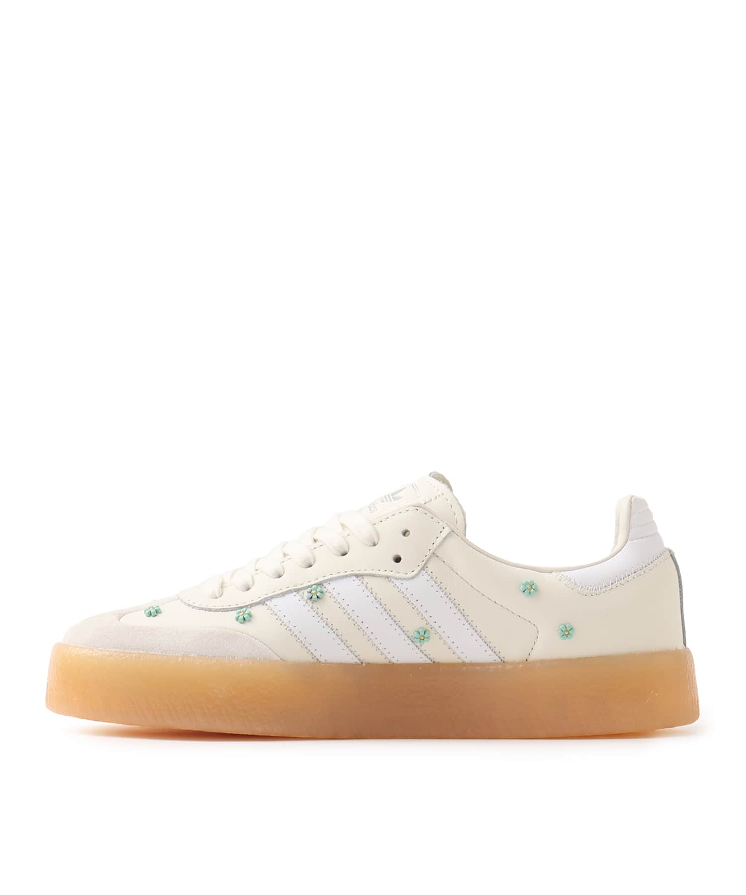 adidas SAMBAE W OWHITE/FTWWHT/CLEMINの画像