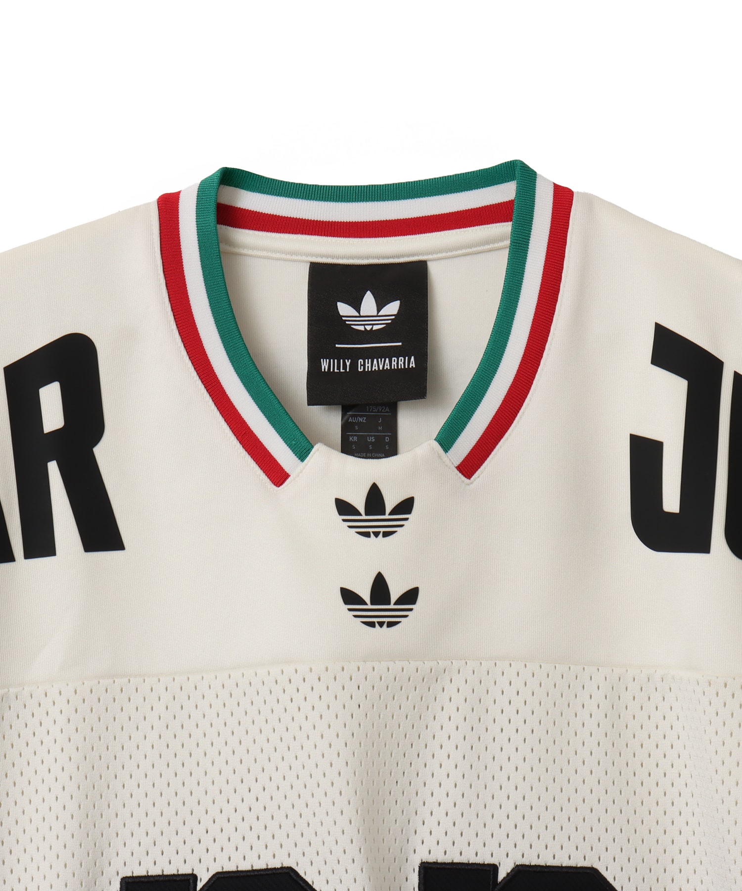 adidas WILLY CHAVARRIA BASKETBALL JERSEY オフホワイト/ブラックの画像