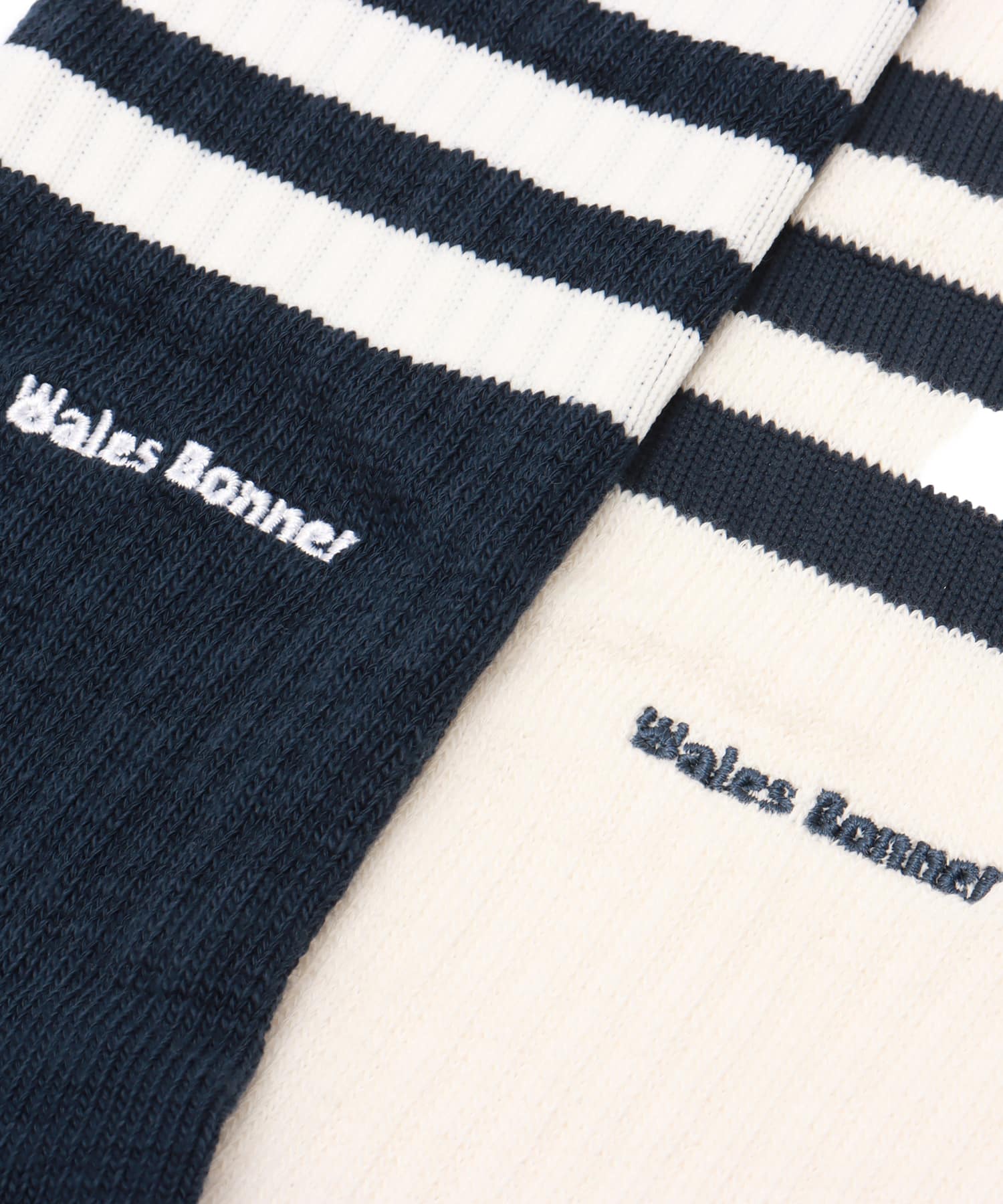 adidas WALES BONNER 3-STRIPES SOCKS ナイトネイビー/チョークホワイトの画像