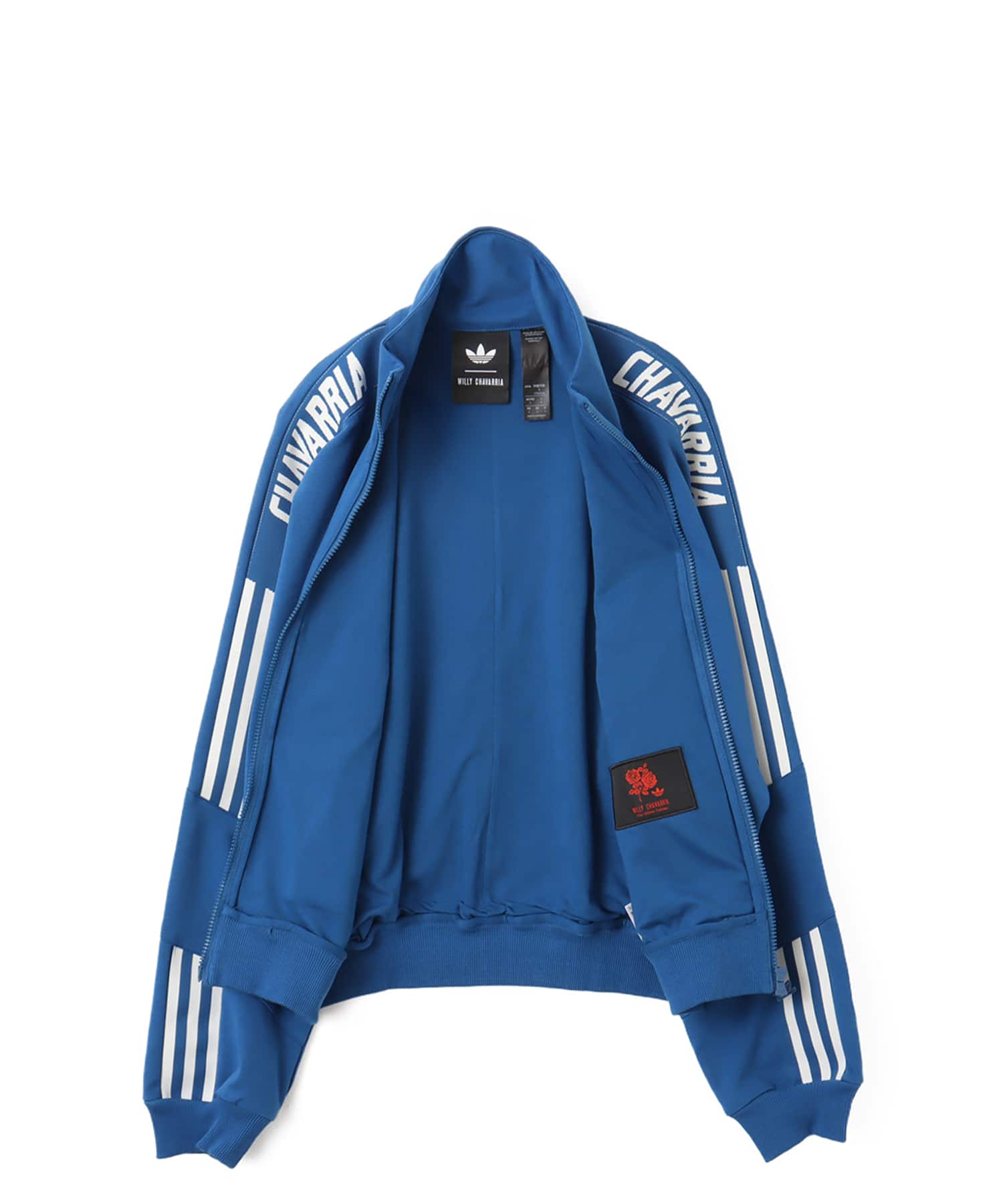 adidas WILLY CHAVARRIA KNIT TRACK JACKET ダークマリンの画像