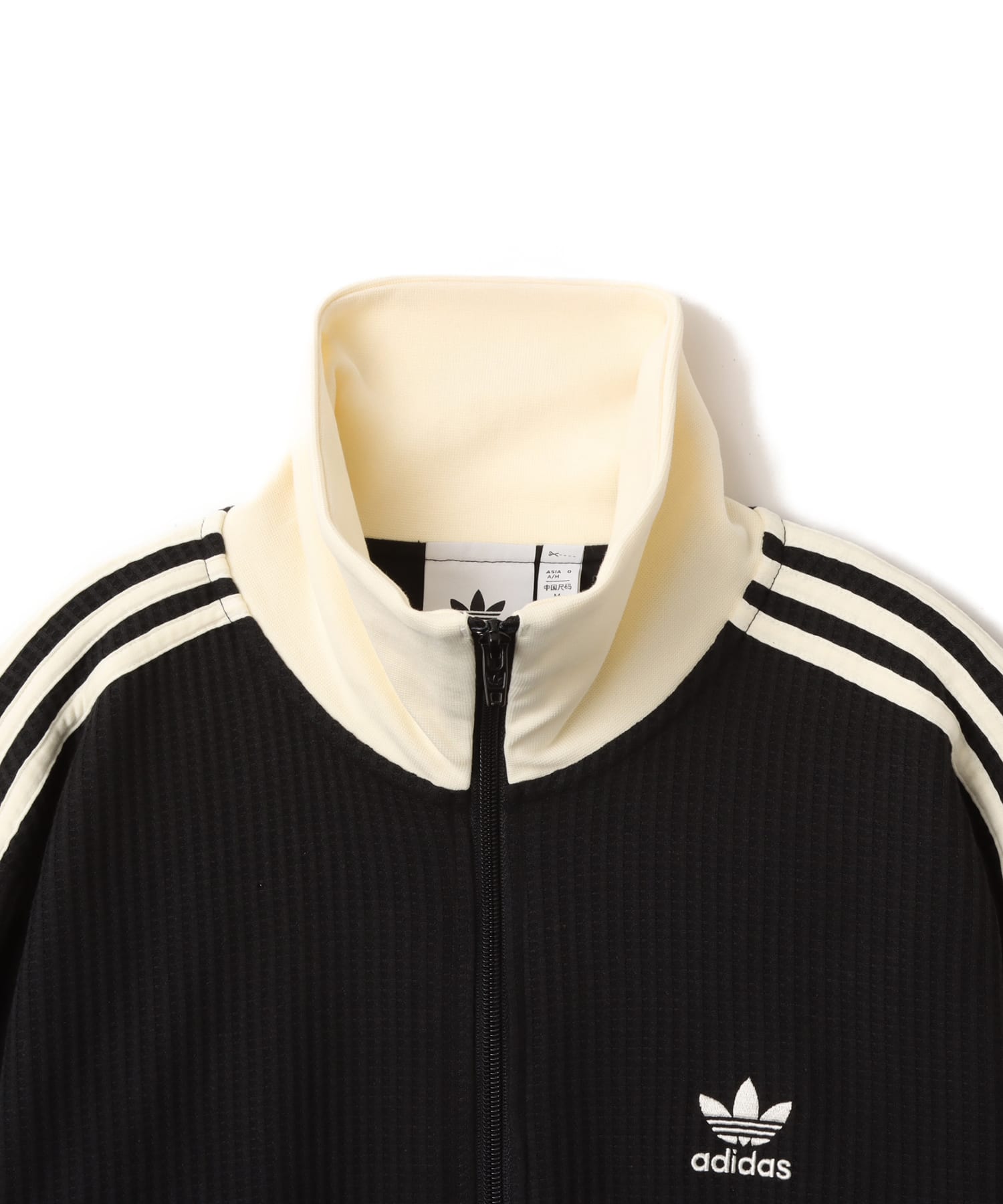 adidas WAFFLE CLASSIC BECKENBAUER TRACK TOP BLACKの画像
