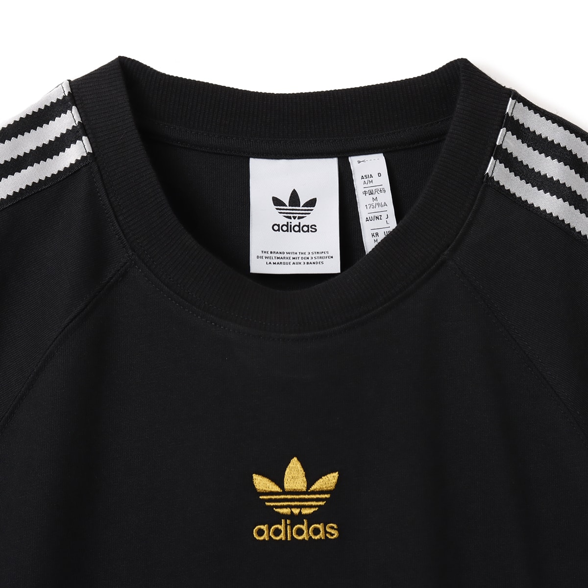 adidas SUPERSTAR TEE ブラックの画像