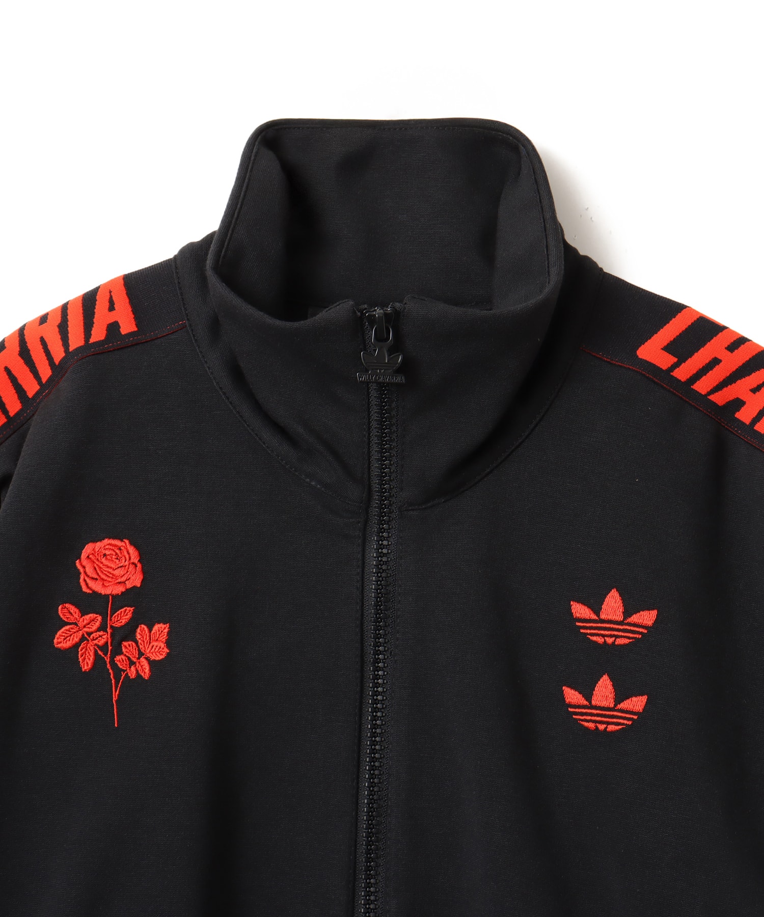 adidas WILLY CHAVARRIA KNIT TRACKTOP ブラックの画像