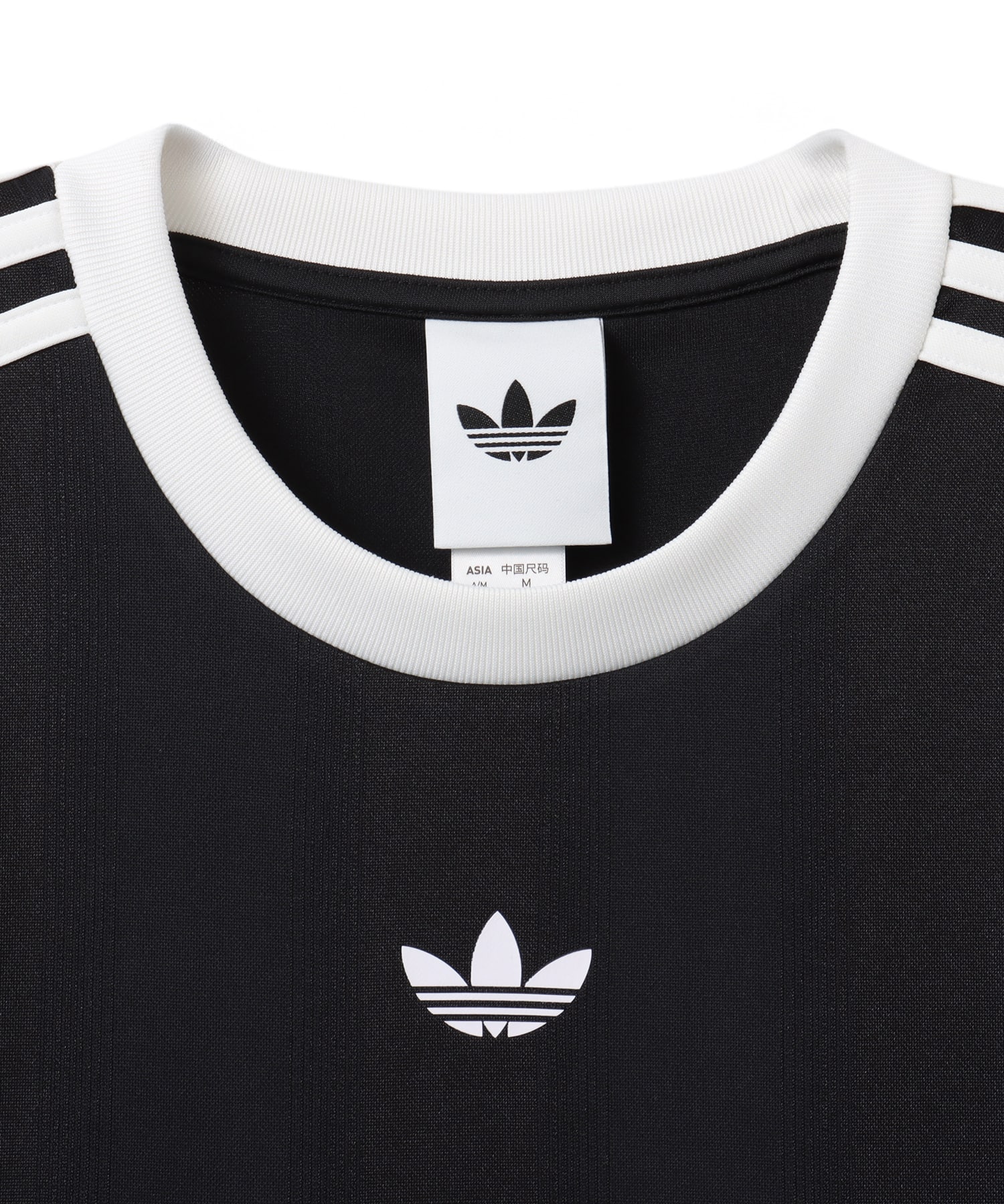 adidas ADICOLOR JACQUARD JERSEY ブラック/ホワイトの画像