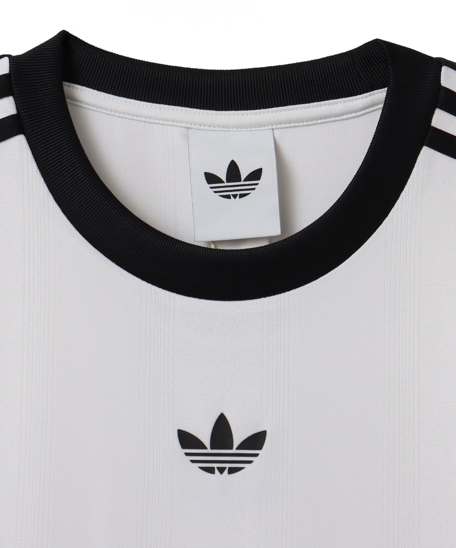 adidas ADICOLOR JACQUARD JERSEY ホワイト/ブラックの画像