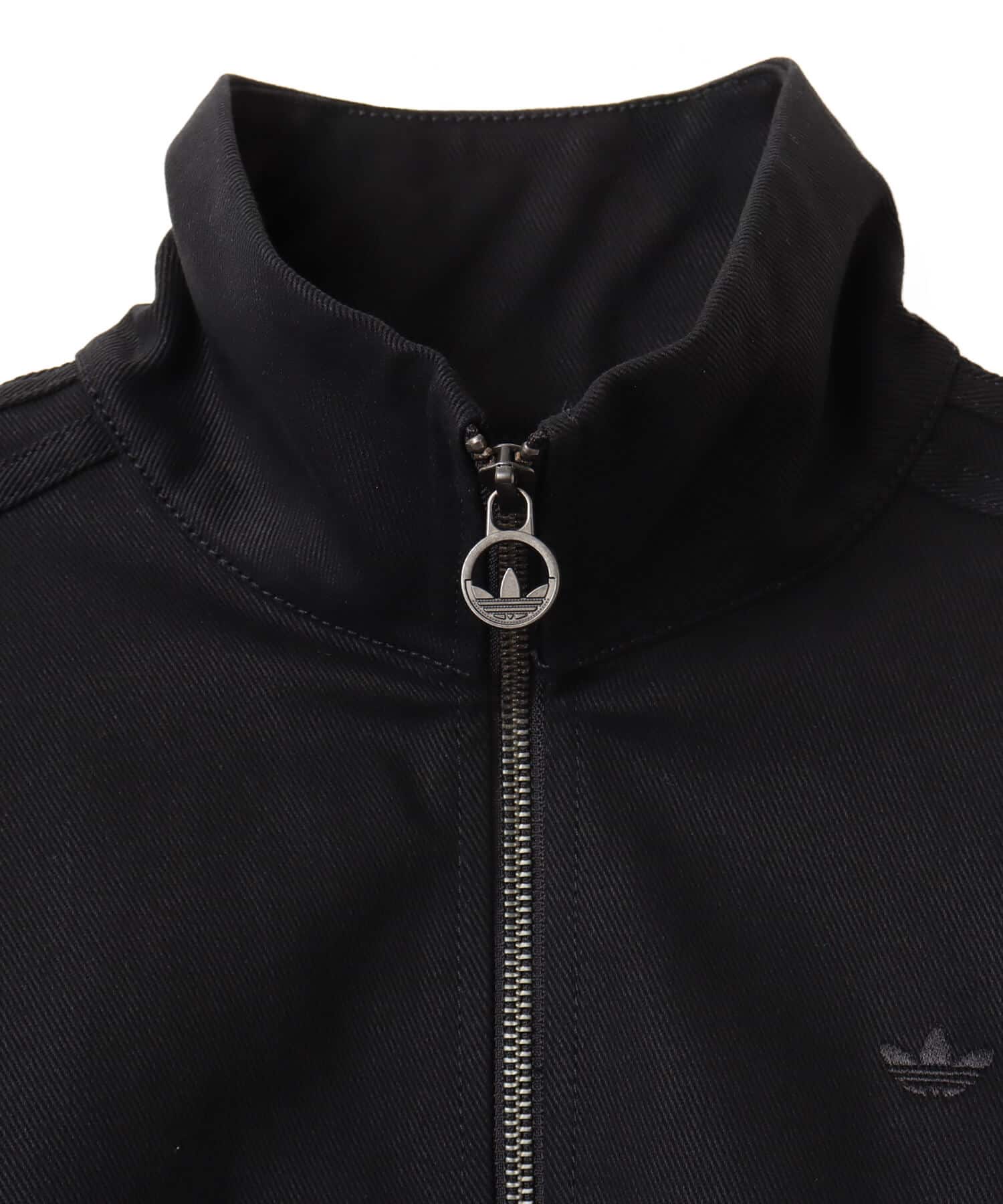 adidas FIREBIRD TWILL CROP TRACK TOP ブラックの画像