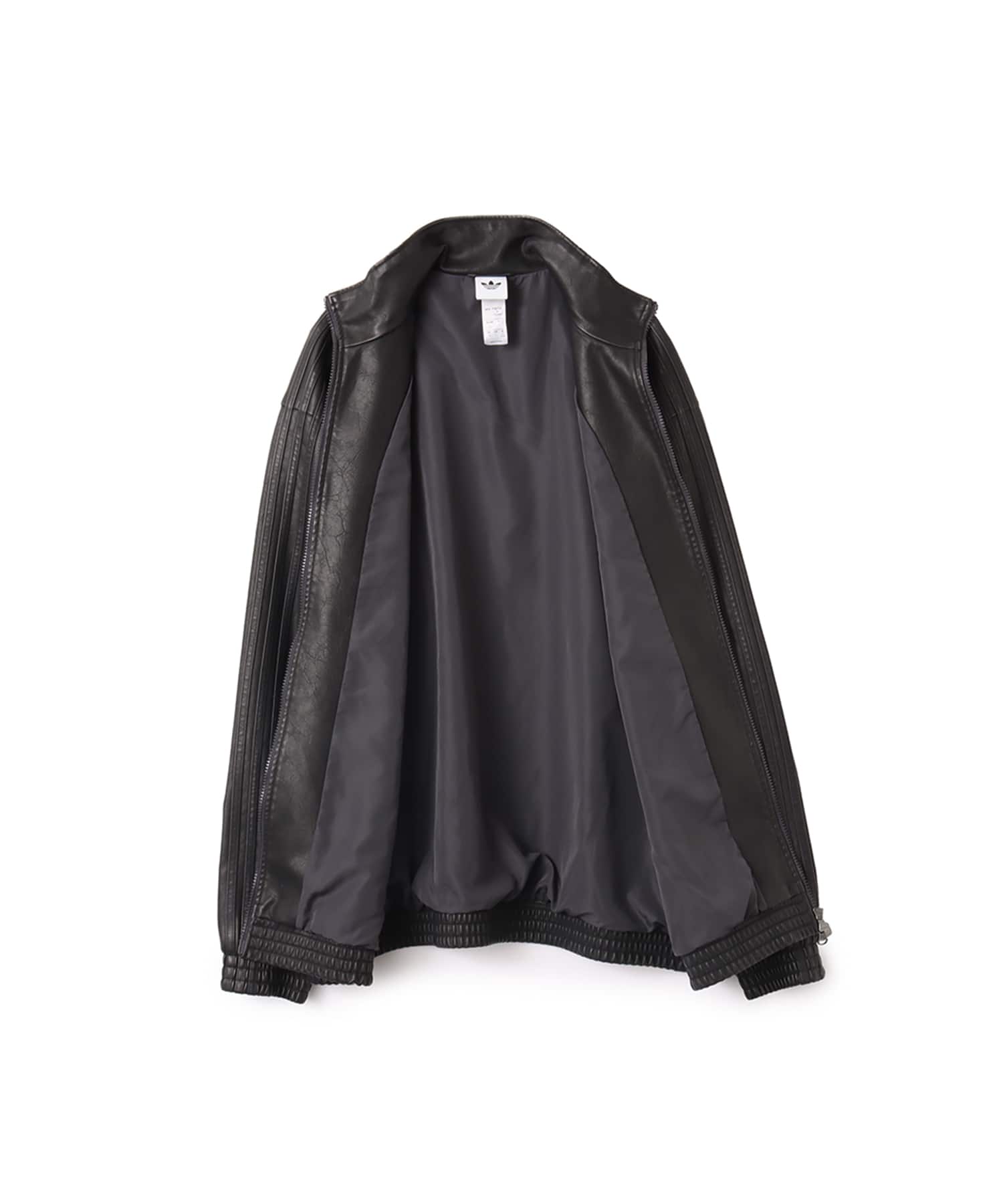 adidas PLEATHER FIREBIRD OVERSIZED TRACKTOP ユーティリティブラックの画像