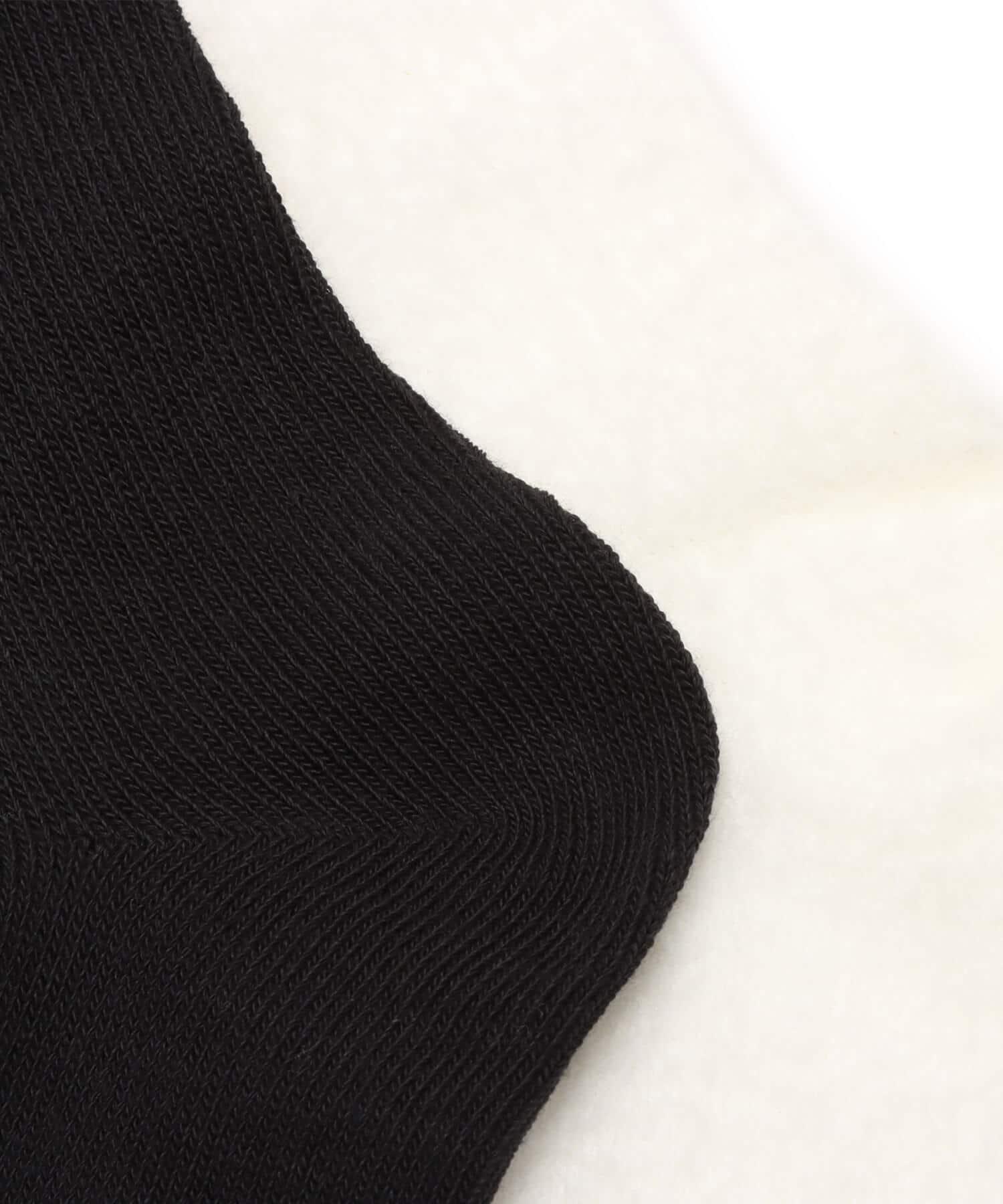 adidas FLUFFY CREW SOCK 2 PAIRS オフホワイト/ブラックの画像