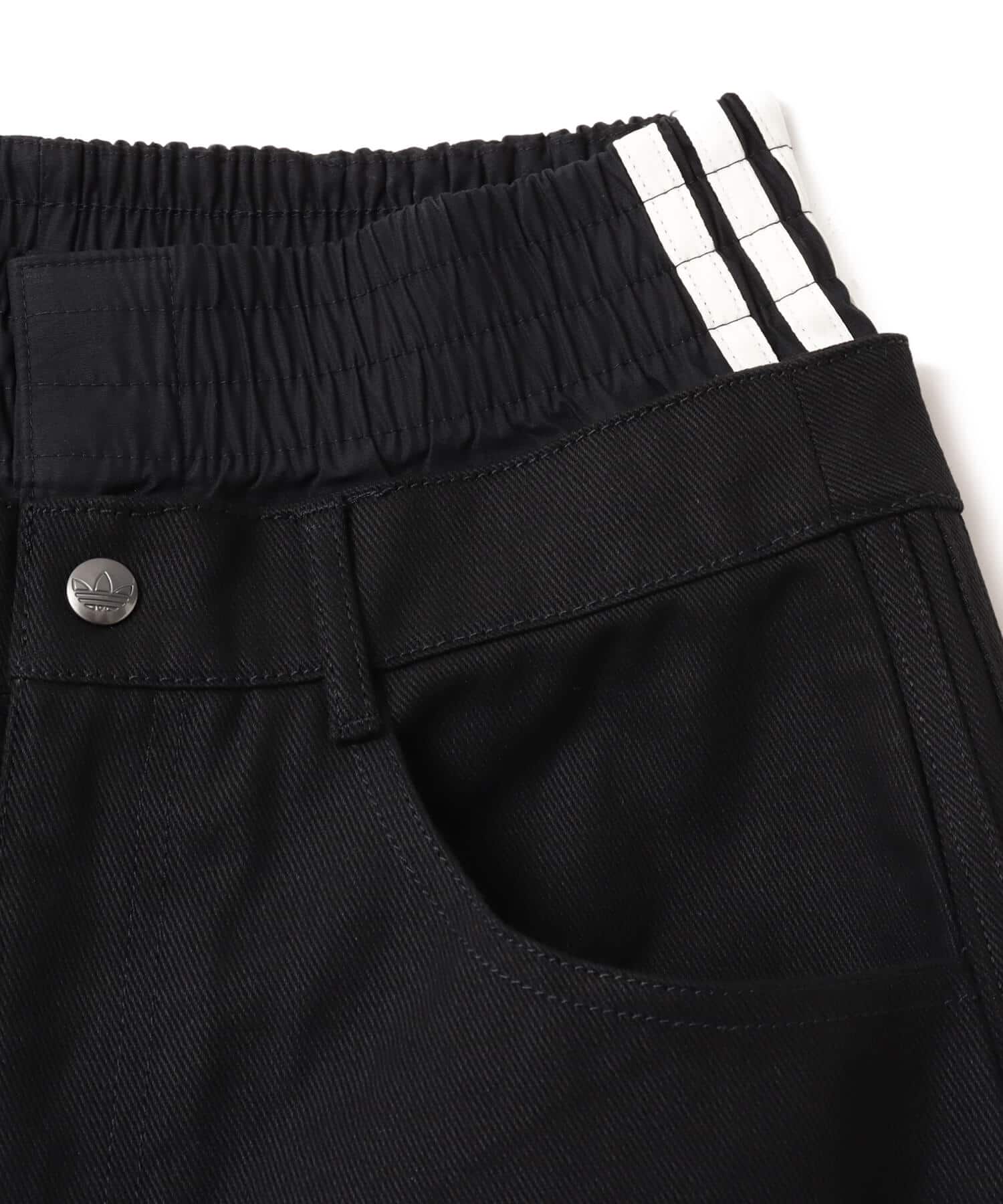 adidas FIREBIRD UTILITY JORTS ブラックの画像