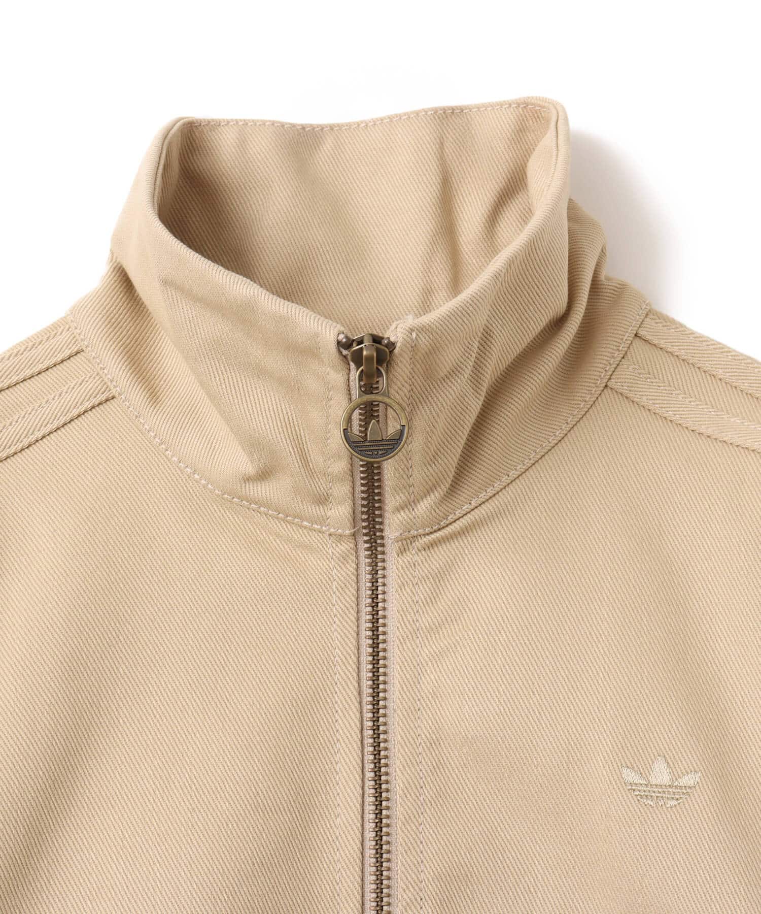 adidas FIREBIRD TWILL CROP TRACK TOP ストーンカーキの画像