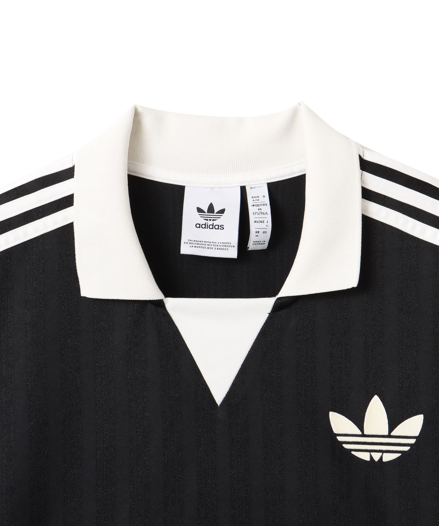 adidas COLLARED GOALIE ブラックの画像