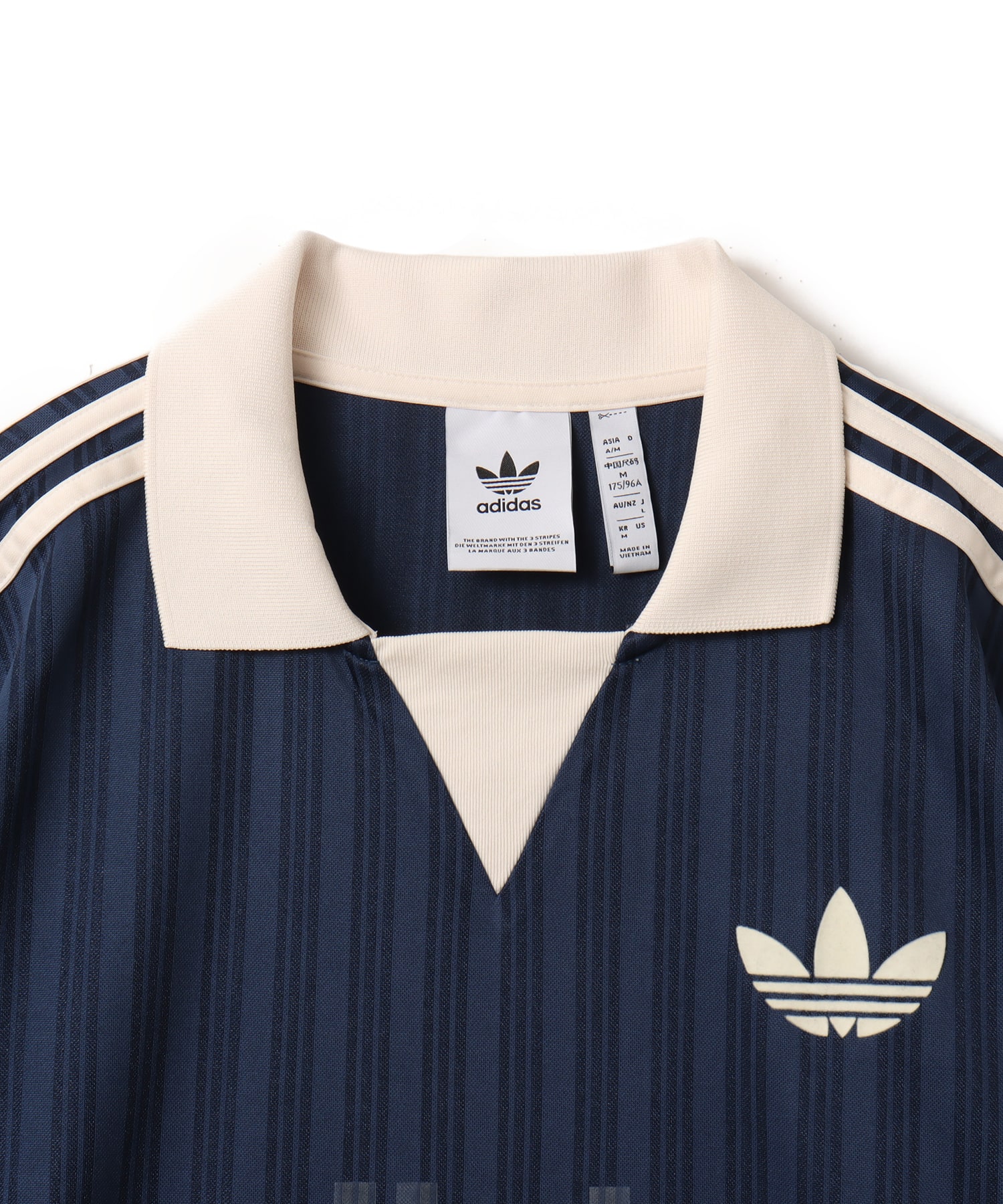 adidas COLLARED GOALIE クルーネイビー（アディダス カラー