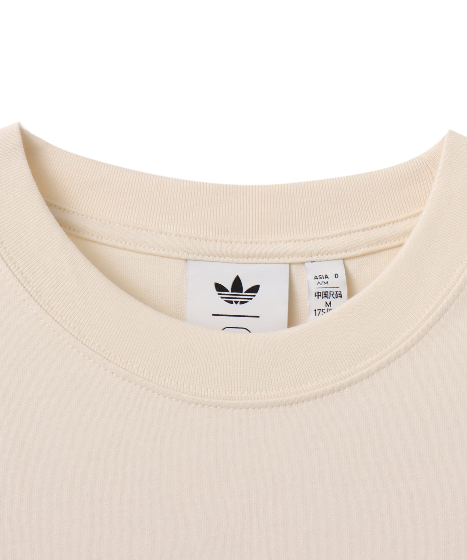 adidas BRAIN DEAD TEE ワンダーホワイトの画像