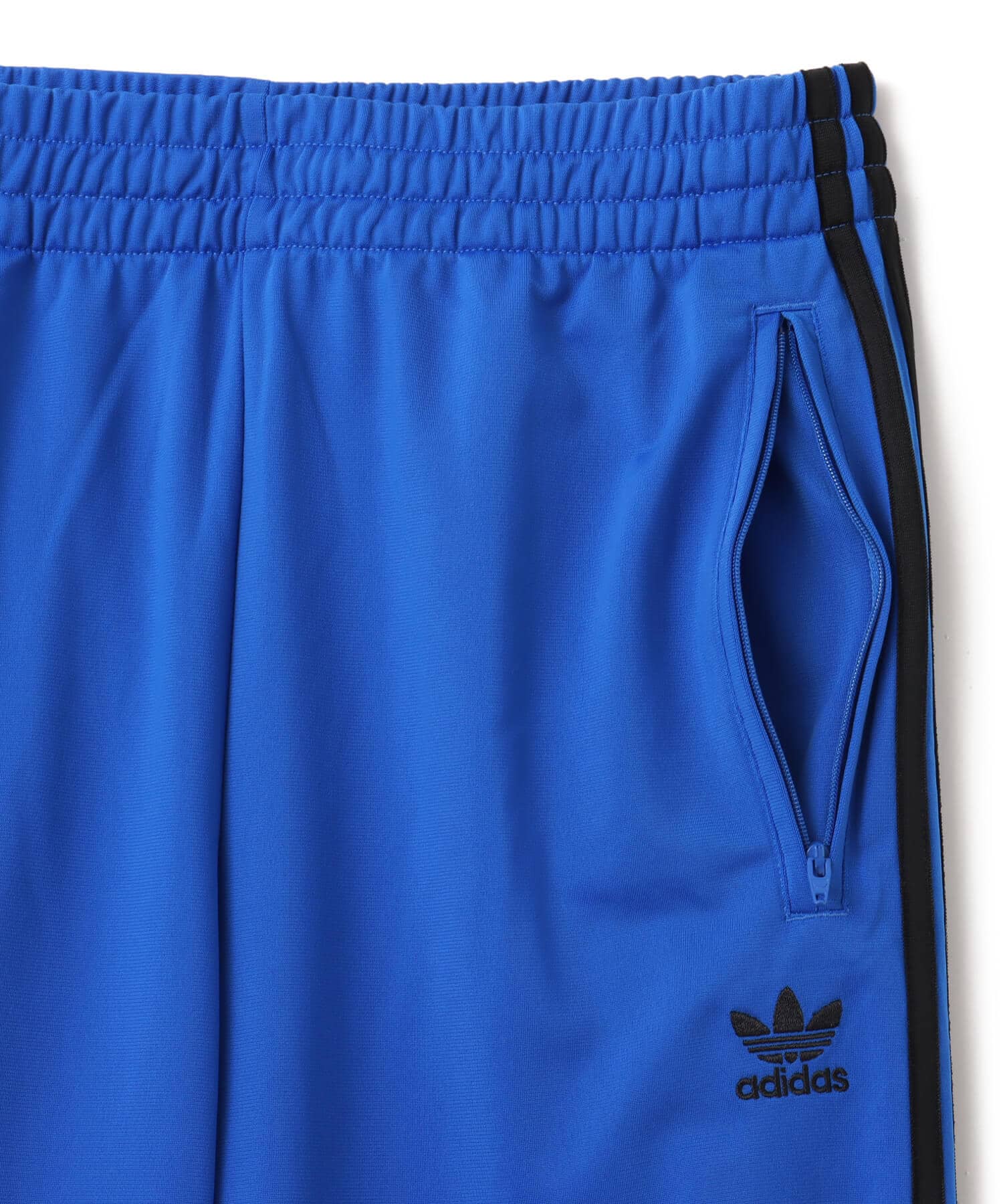 adidas FIREBIRD TRACK PANTS ブルー/ブラックの画像