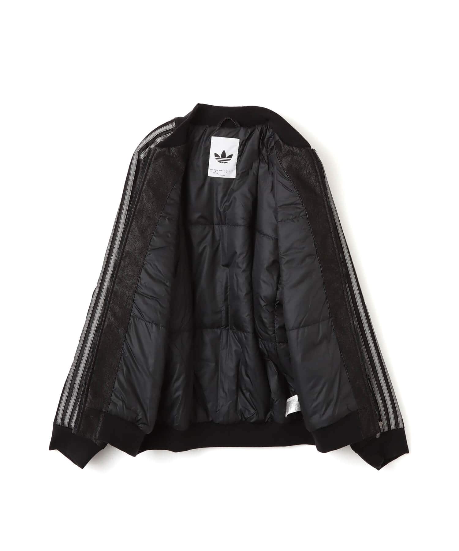 adidas DENIM JACKET ブラックの画像