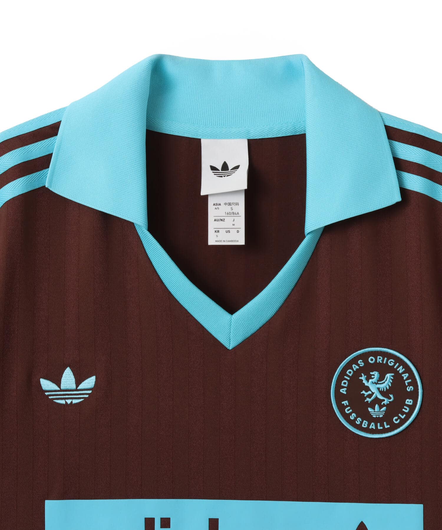 adidas GRAPHIC FOOTBALL INSPIRED JERSEY オーバーンの画像