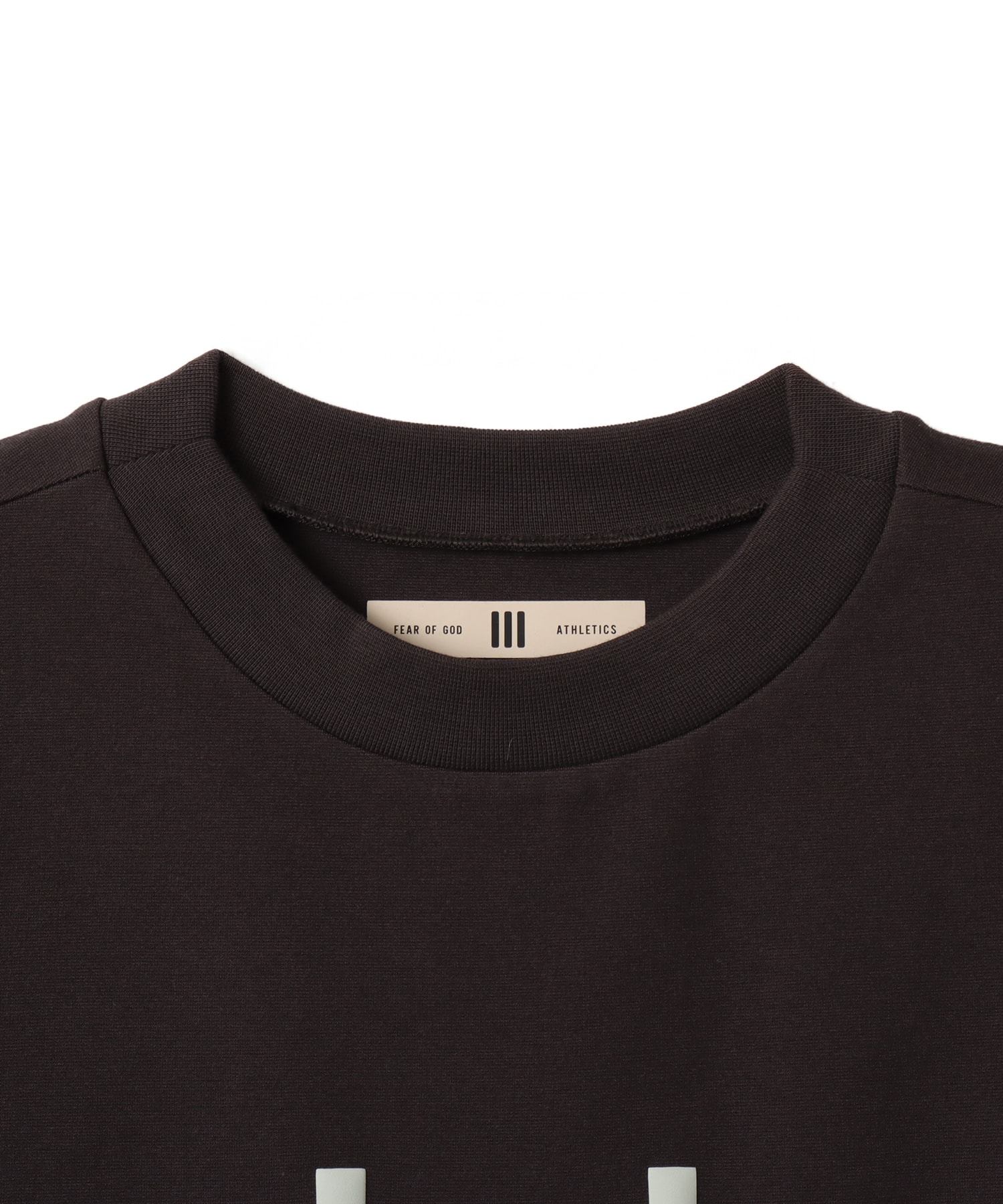 adidas FEAR OF GOD ATHLETICS QUICKDRY TEE ナイトブラウンの画像