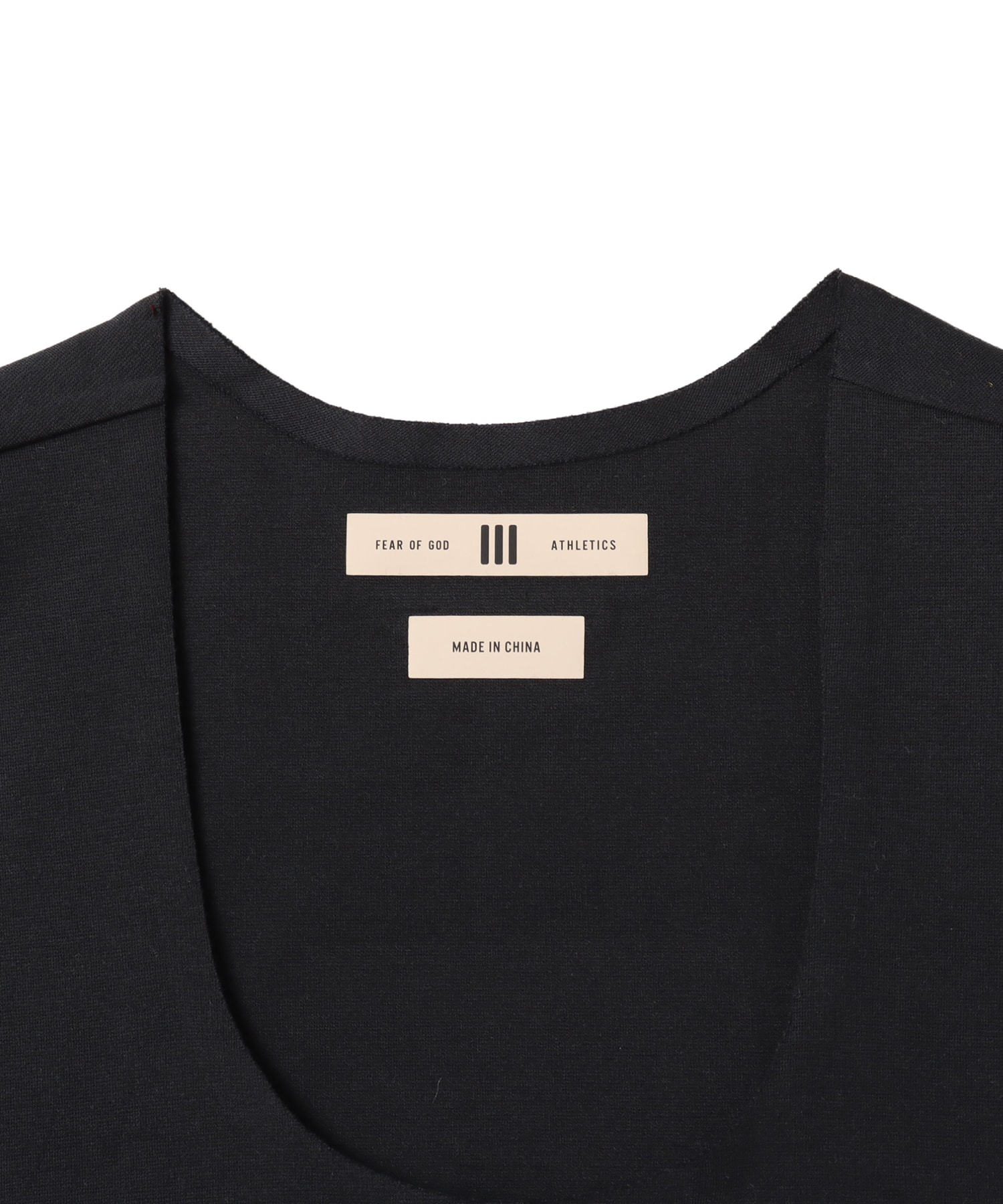 adidas FEAR OF GOD ATHLETICS PERFORMANCE TANK ブラックの画像