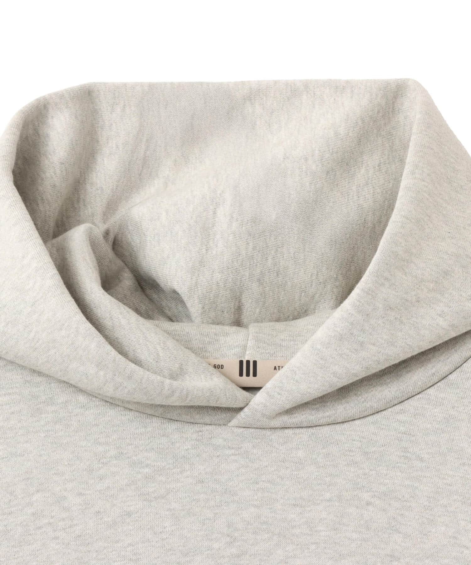 adidas FEAR OF GOD ATHLETICS COTTON FLEECE HOODIE ミディアムグレーヘザーの画像