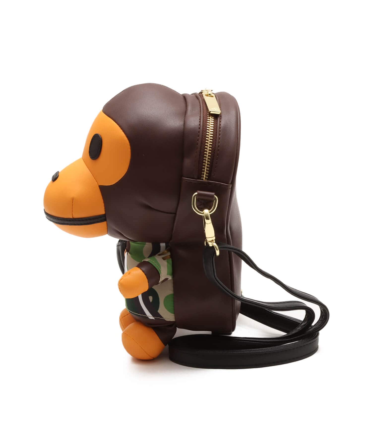 adidas BAPE MILO BAG オーバーンの画像