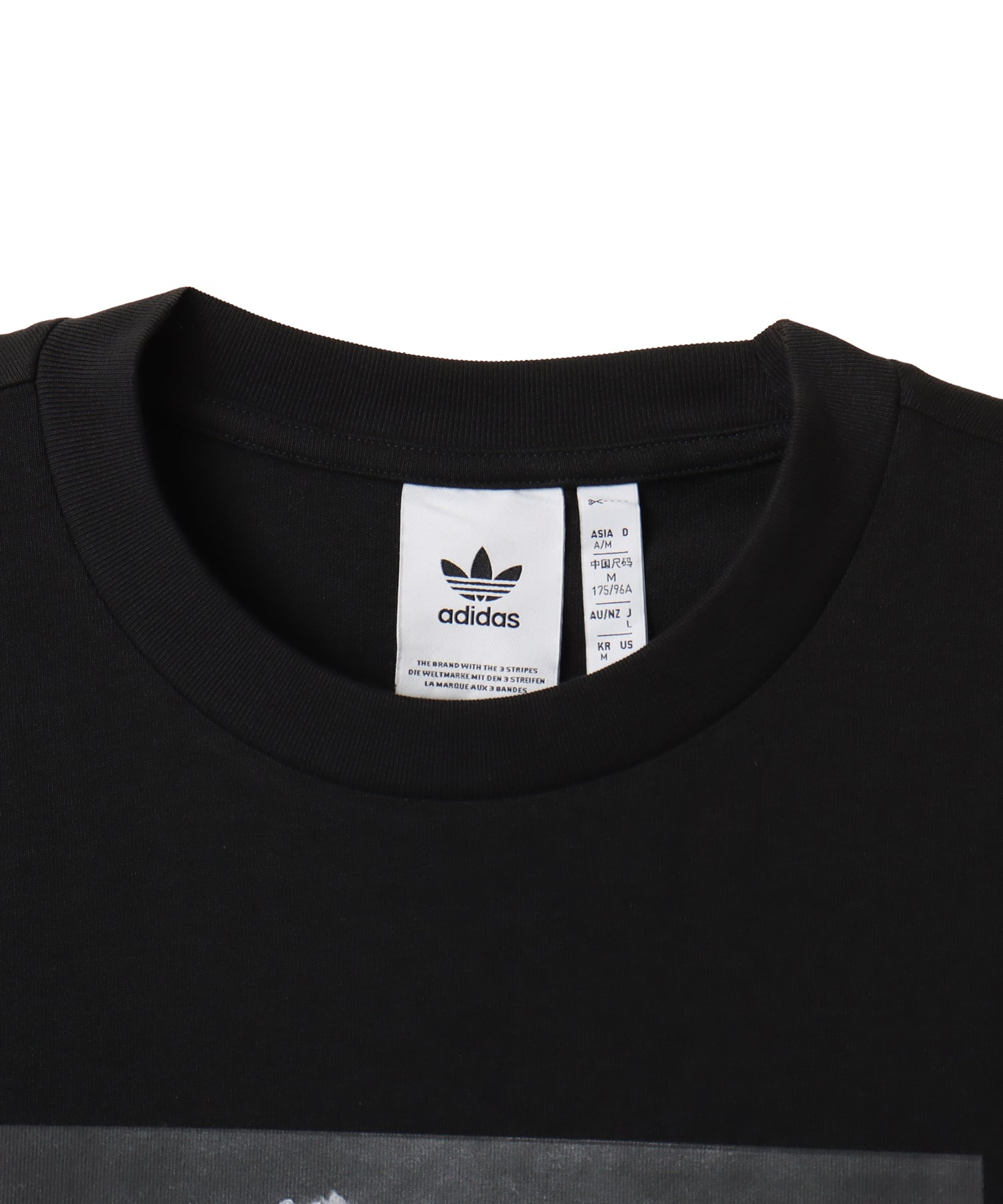 adidas BRUCE LEE Kick Tee ブラックの画像