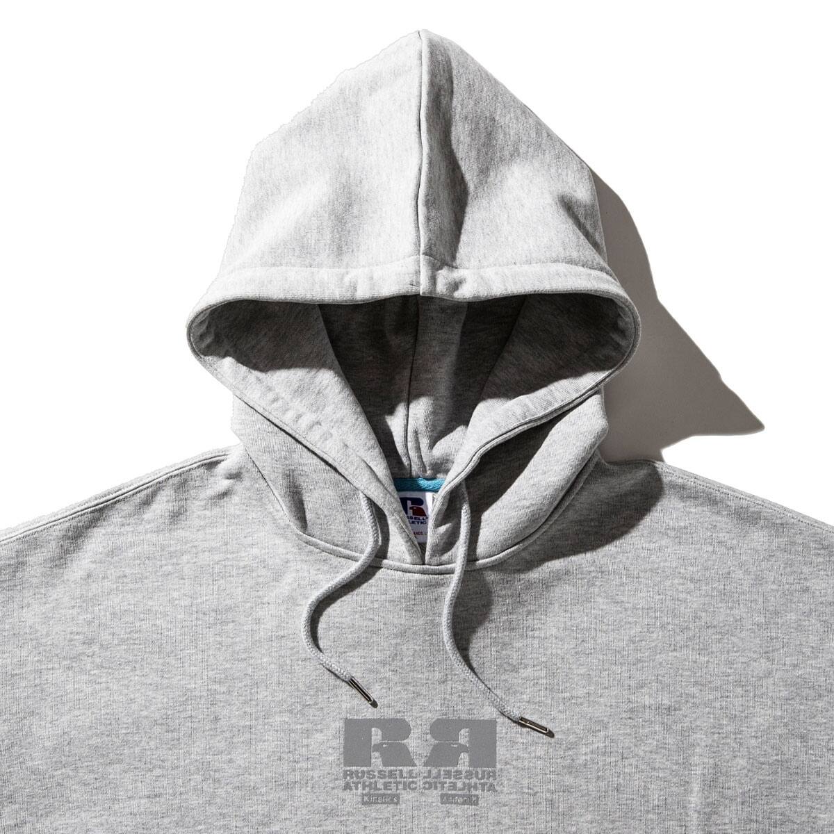 RUSSELL ATHLETIC × Kinetics REFLECTIVE HOODY GREY 22SS-I