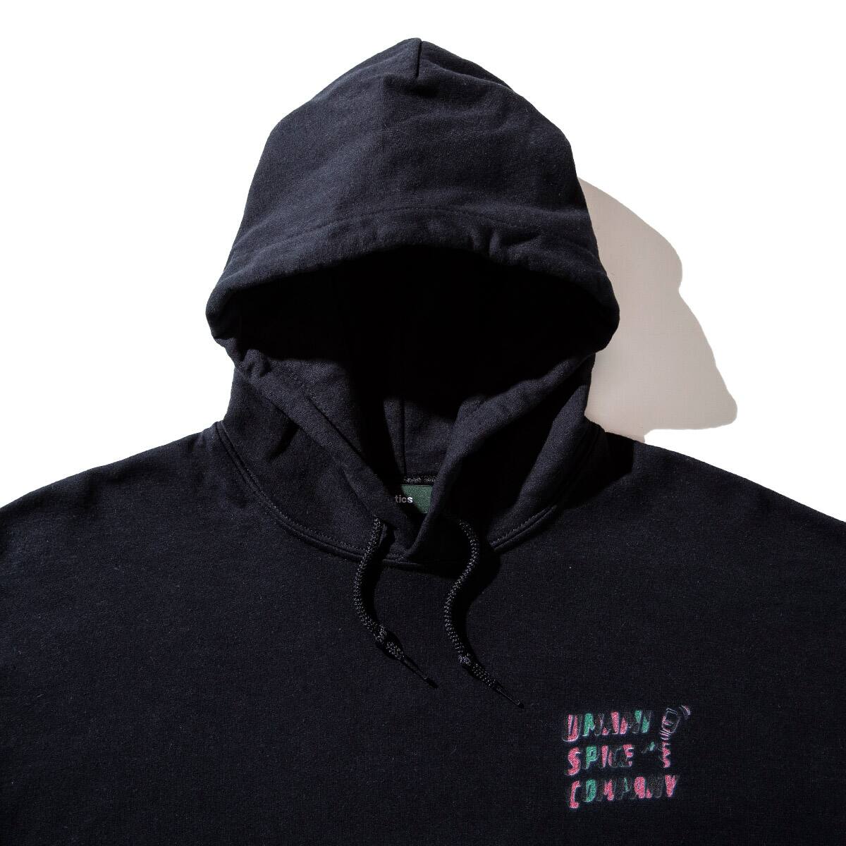 Kinetics x UMAMI SPICE COMAPANY HOODY BLACK 21FW-I