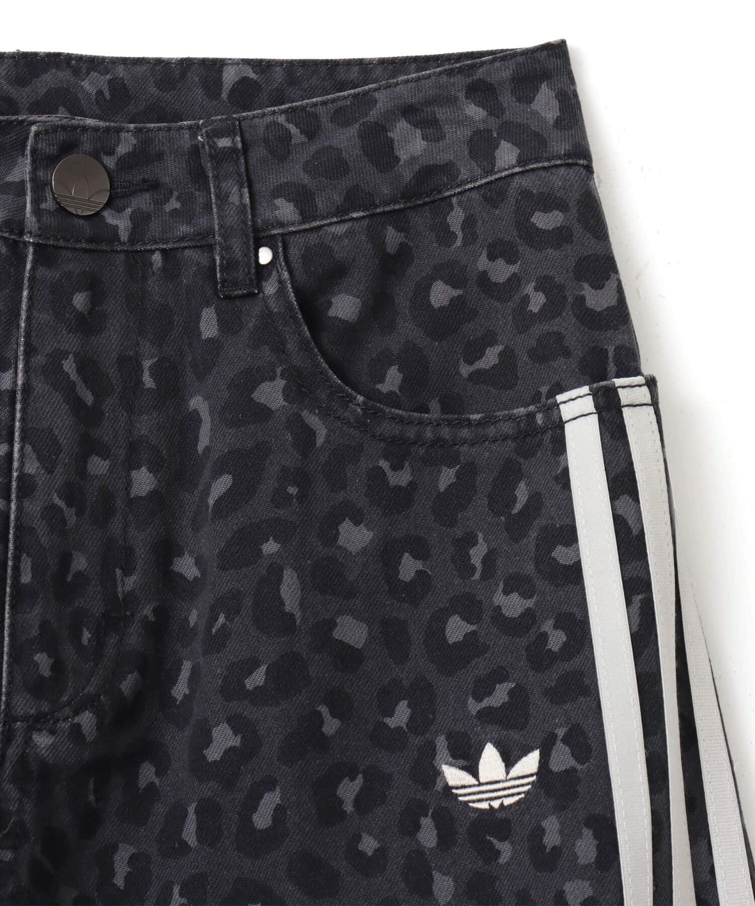 adidas DENIM LOOSE PANTS MULTICOLOR/carbonの画像