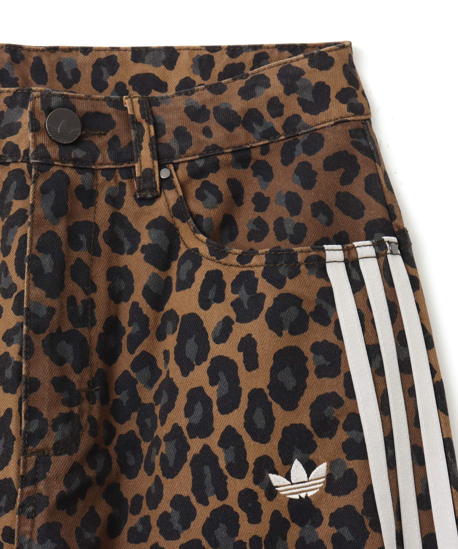 adidas DENIM LOOSE PANTS MULTICOLOR/bronze strataの画像
