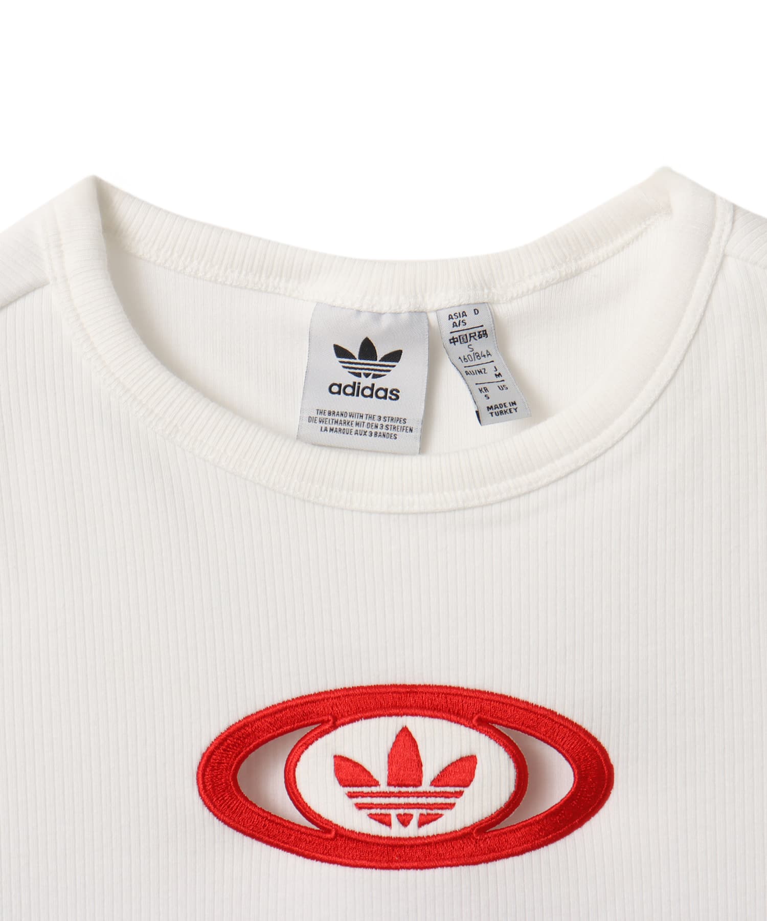 adidas CAMPUS2000 TEE ホワイトの画像