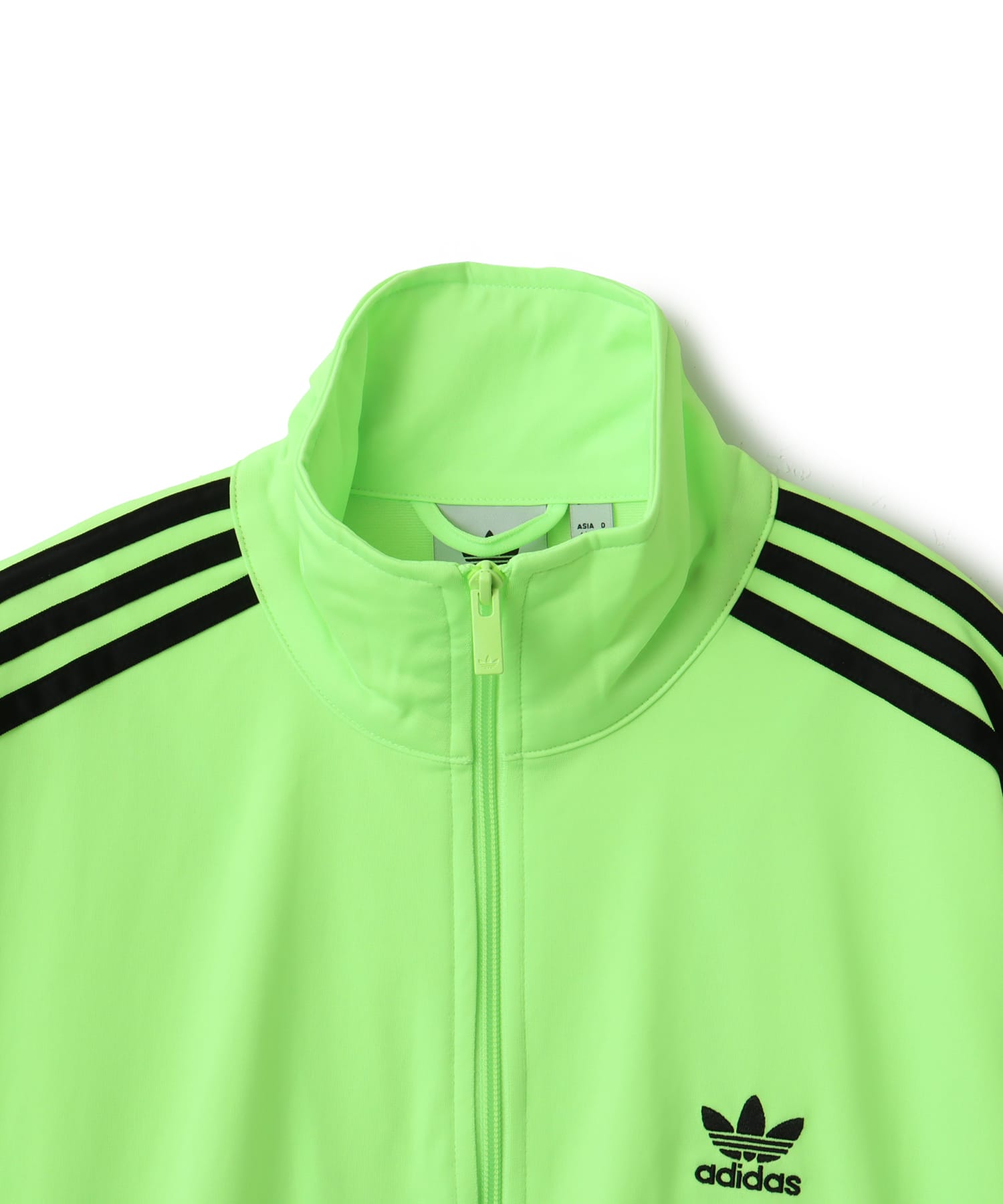 adidas FIREBIRD ADICOLOR TRACKTOP シグナルグリーン/ブラックの画像