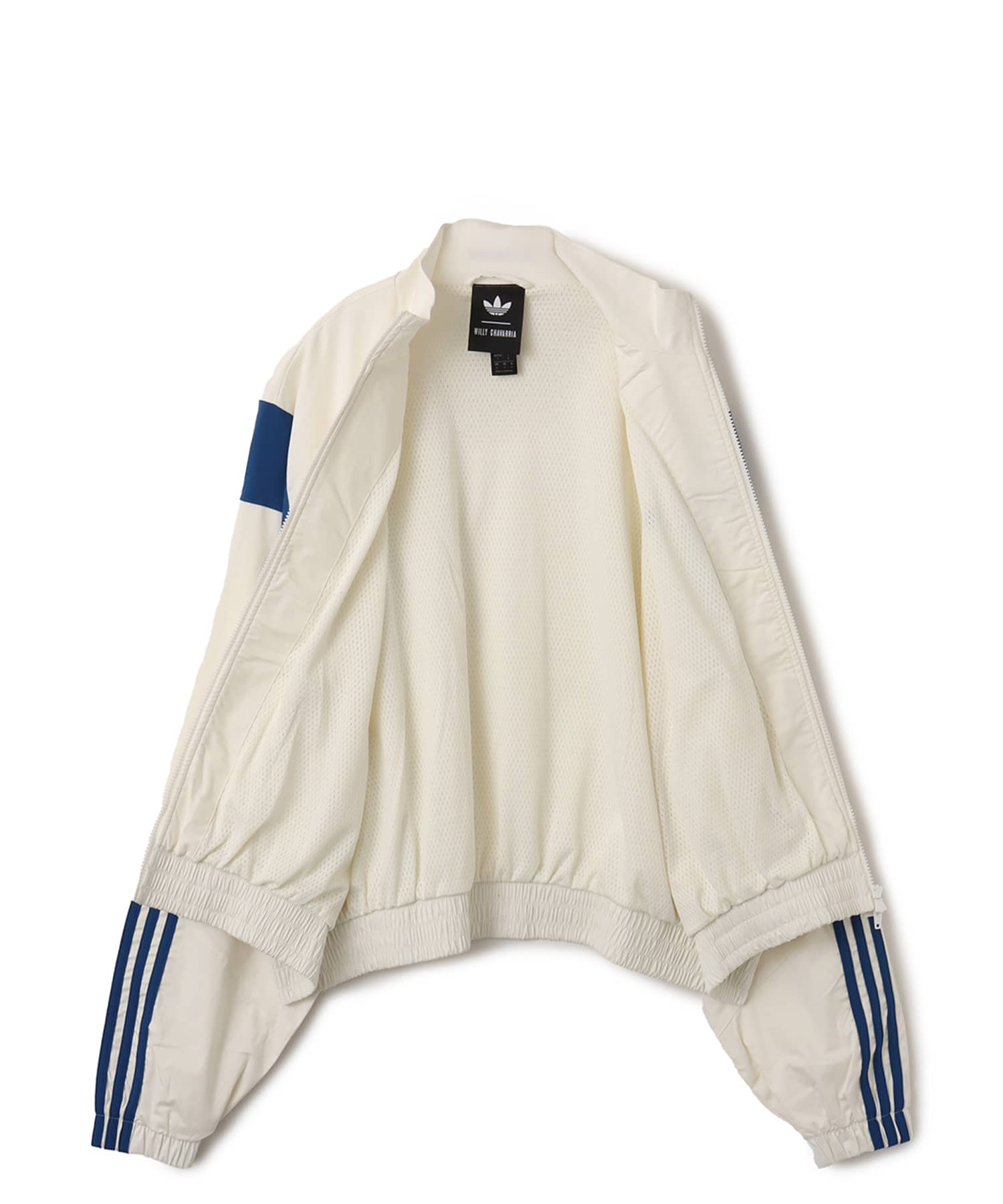 adidas トラックジャケット　オフホワイト 希少】adidas90s トラックジャケット ジャージ オフホワイト L