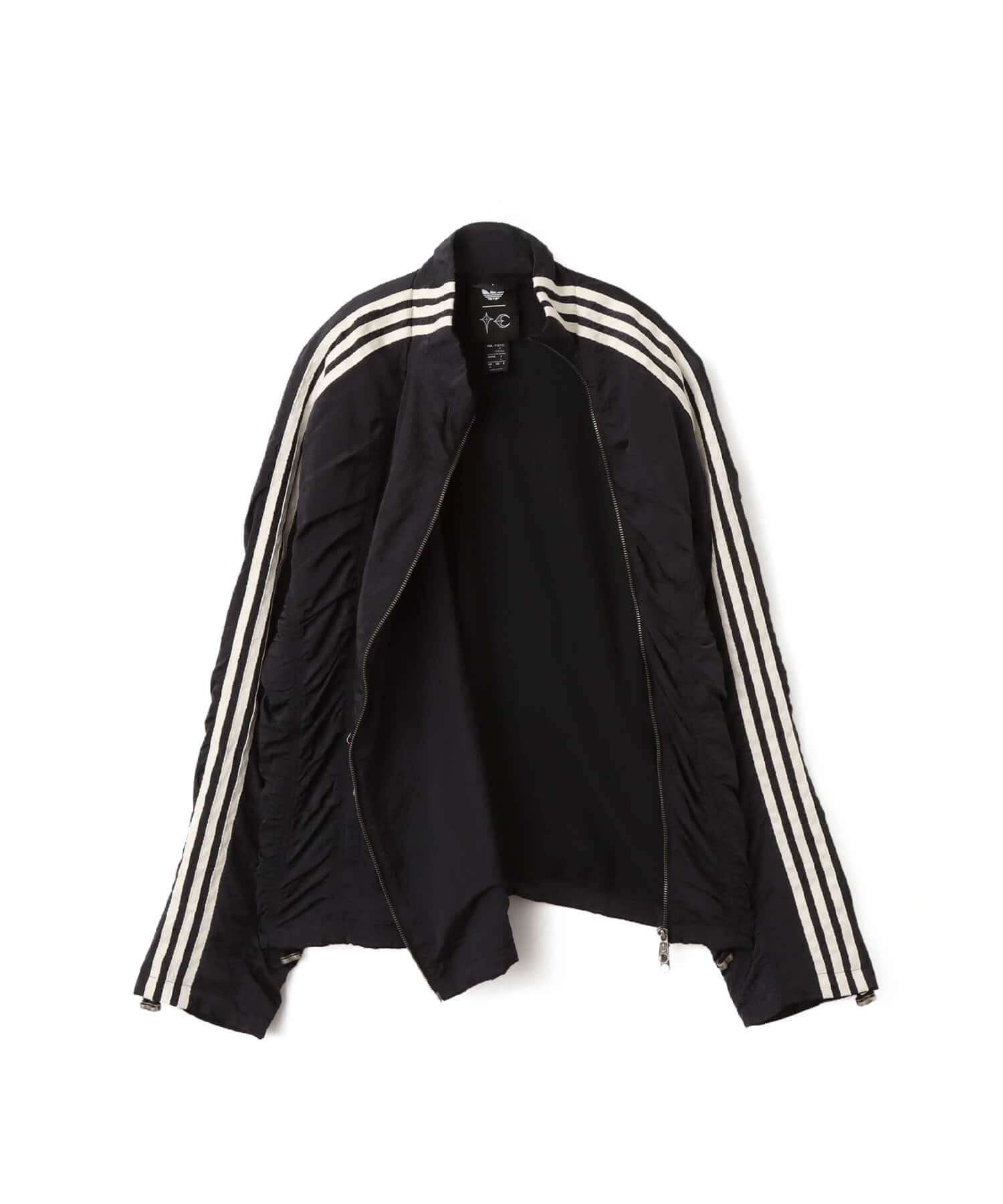 adidas THUG CLUB WOVEN TRACKTOP ブラック/シルバーメタリックの画像