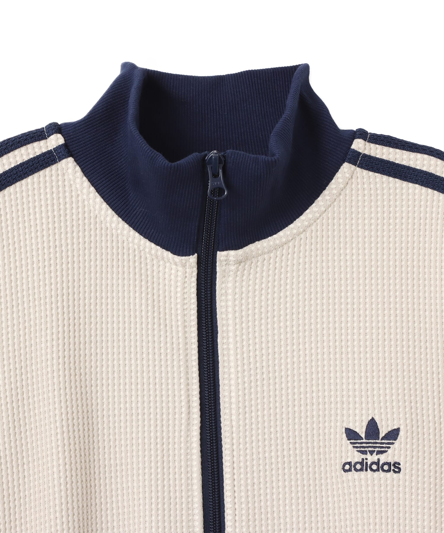 adidas KNIT TRACK TOP ワンダーアルミナの画像