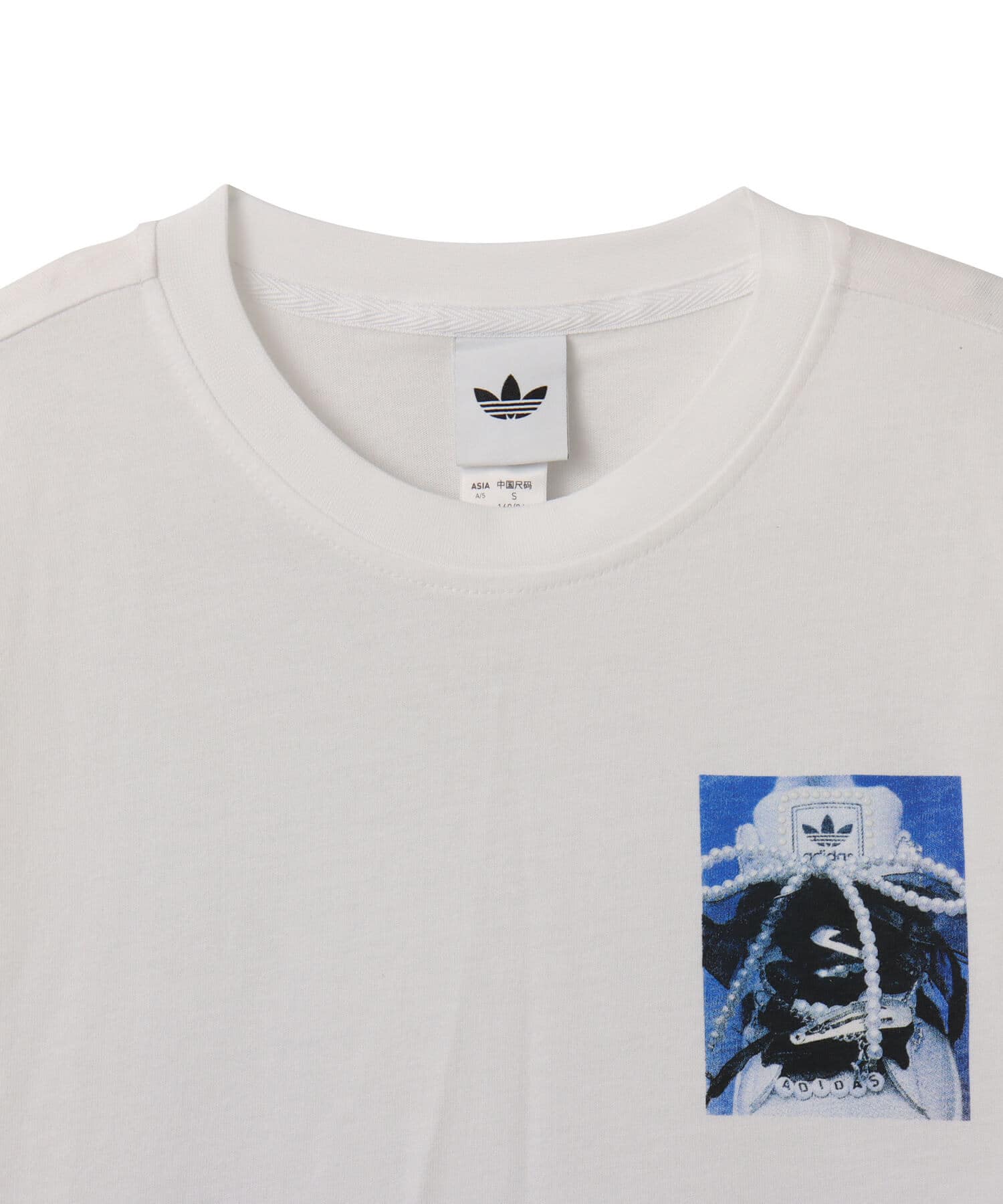 adidas GFX SSTR TEE ホワイトの画像