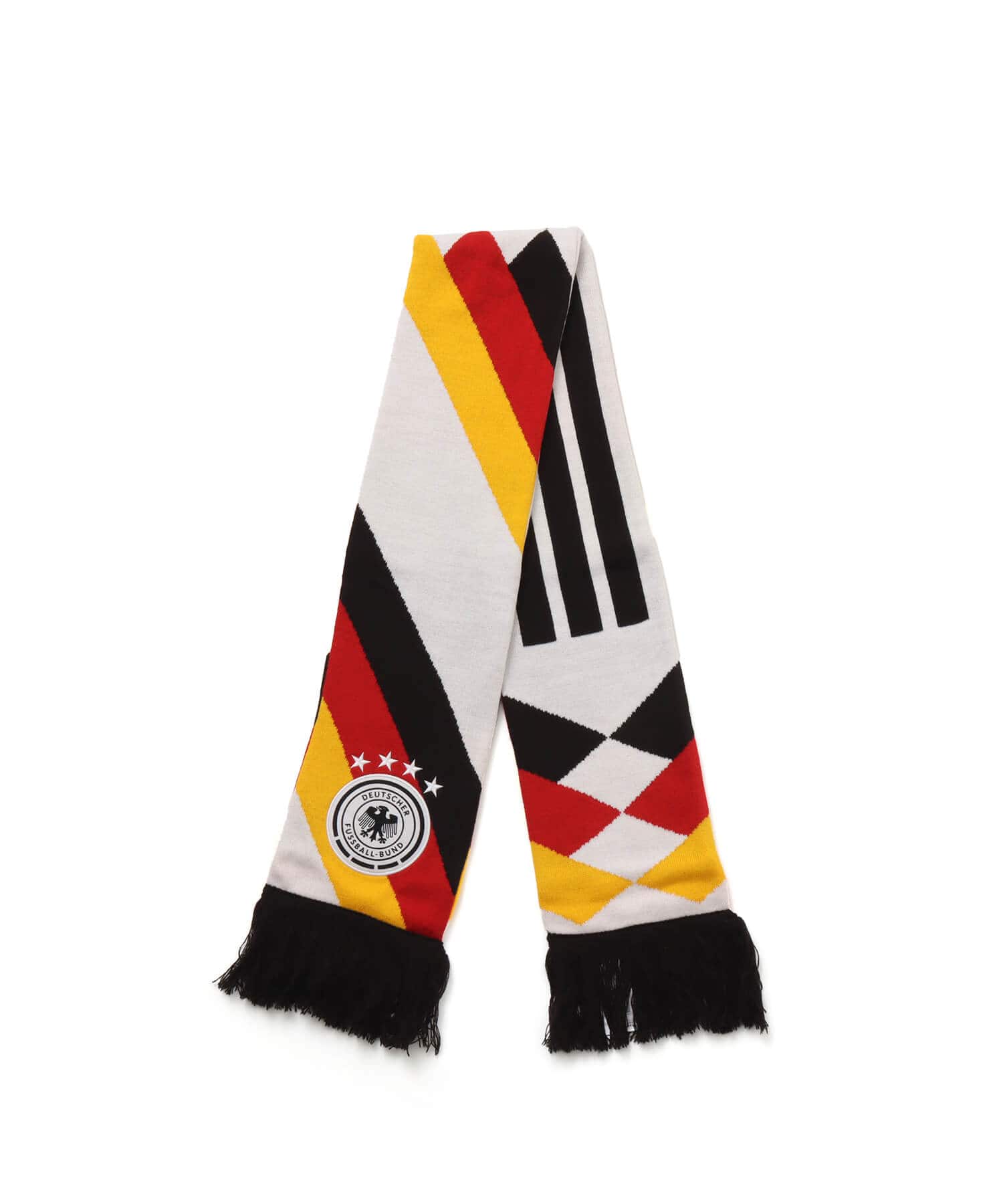 adidas ドイツ代表 SCARF ホワイト/ブラック/チームパワーレッド/カレッジゴールドの画像