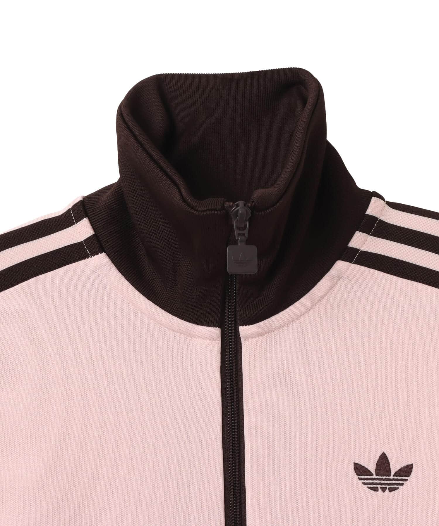 adidas CLASSIC TRACK TOP サンディーピンク/オーロラコーヒーの画像
