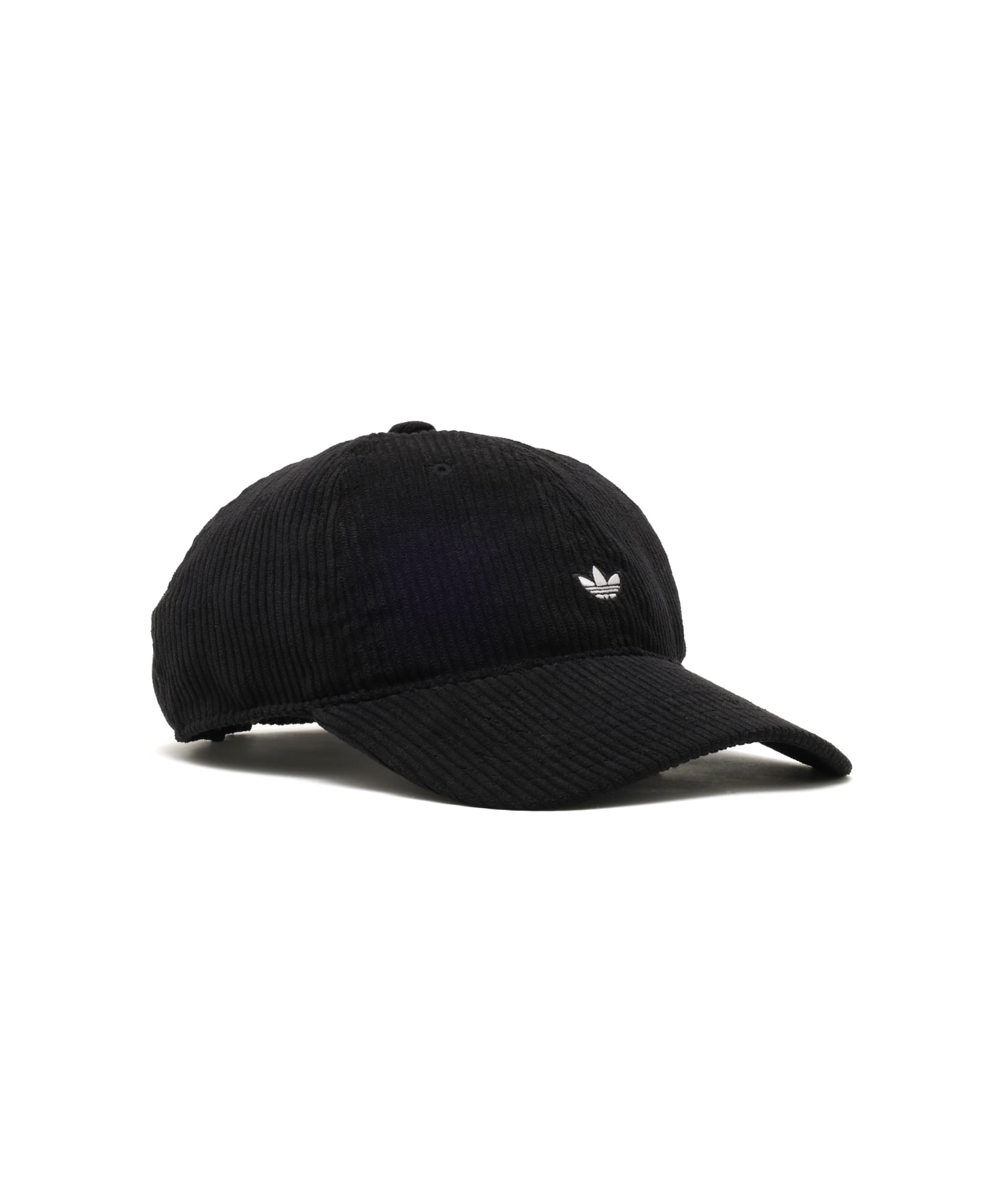 adidas CORDUROY BASEBALL CAP ブラックの画像